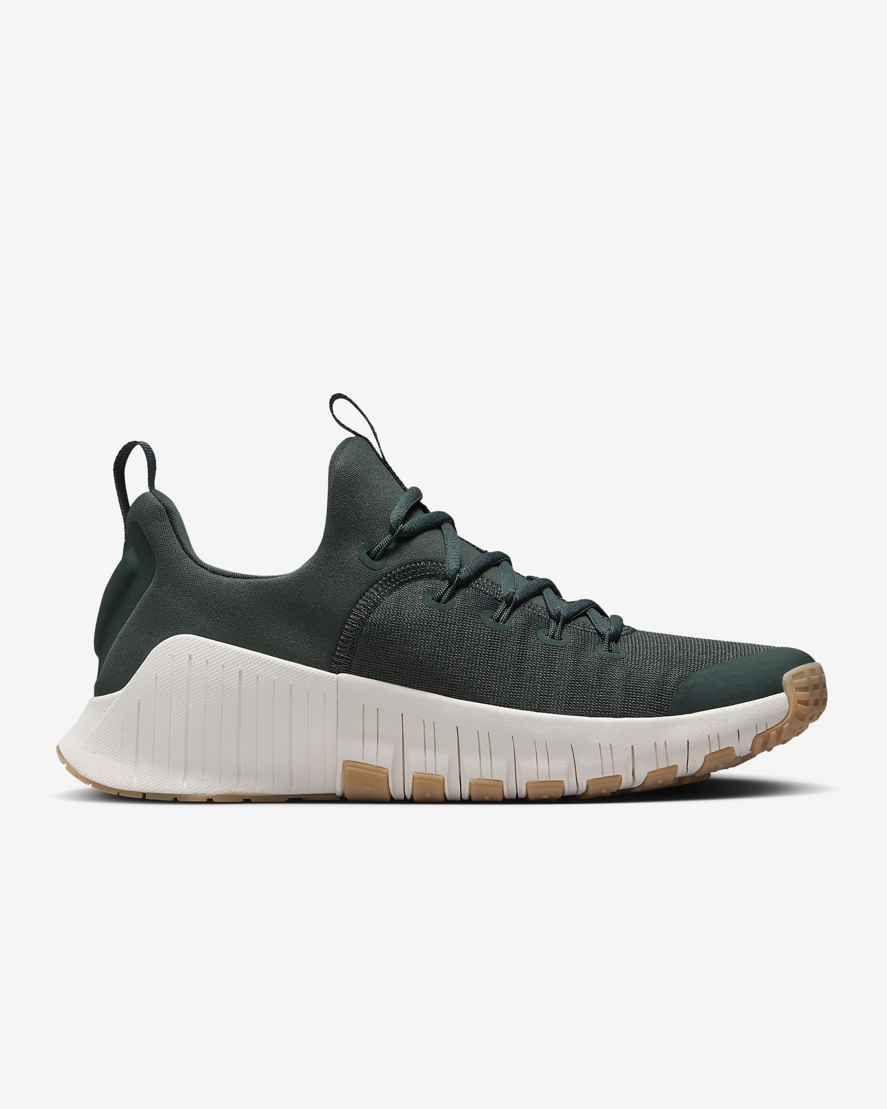 Chaussure d'entraînement Nike Free Metcon 6 pour femme - Vintage Green/Gum Light Brown/Sail