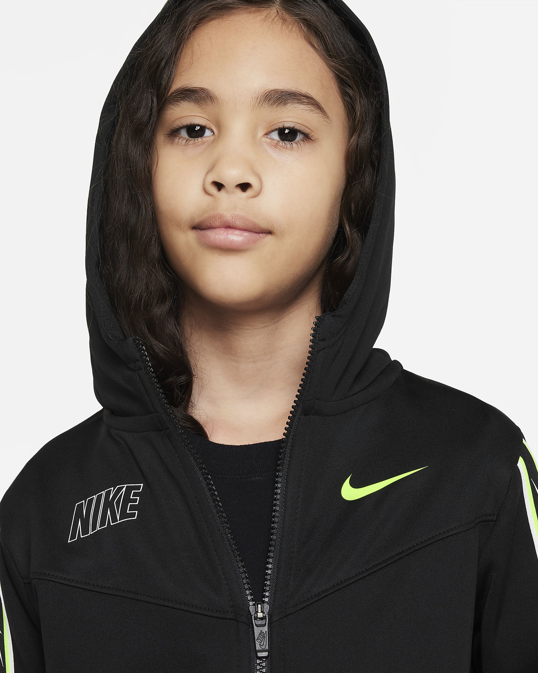 Nike Sportswear Repeat Older Kids' (Boys') Full-Zip Hoodie. Nike IL