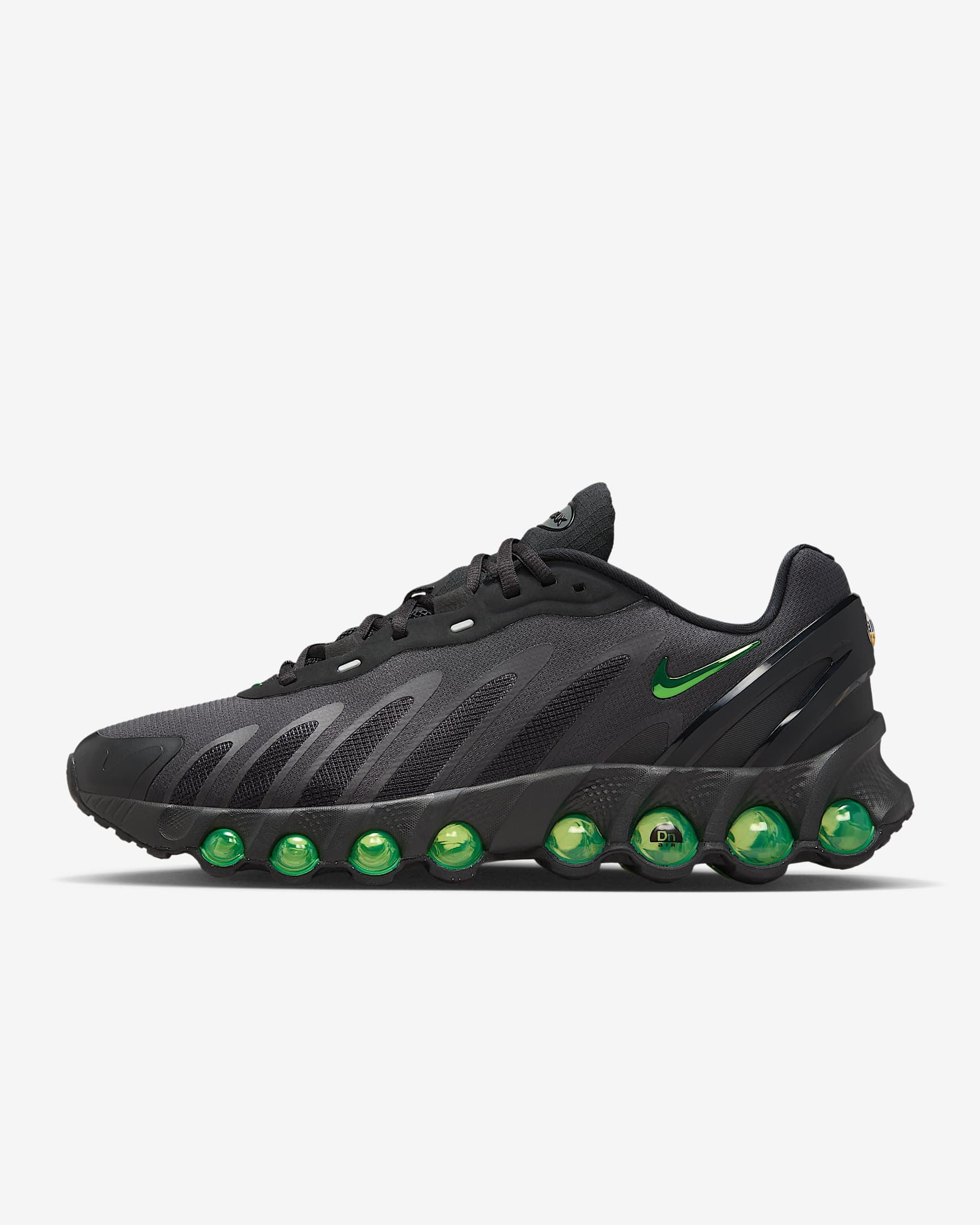 AIR MAX DN8 - Black/Dark Smoke Grey/Black/Green Strike
