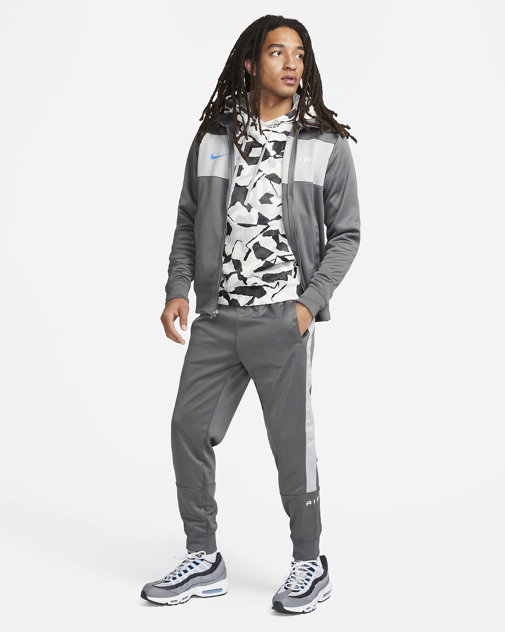 Nike Air Men's Joggers - Iron Grey/Light Smoke Grey