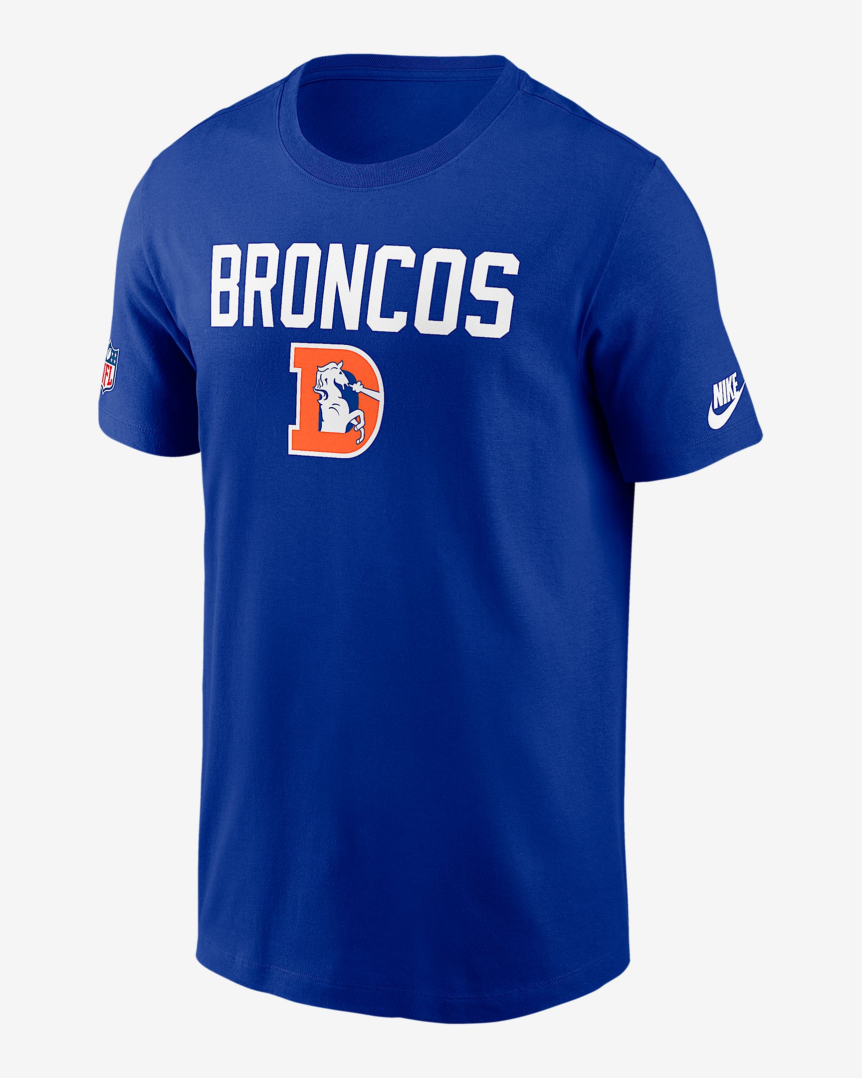 Denver Broncos Alt Onside Conversion Men's Nike Dri-FIT NFL T-Shirt - Royal