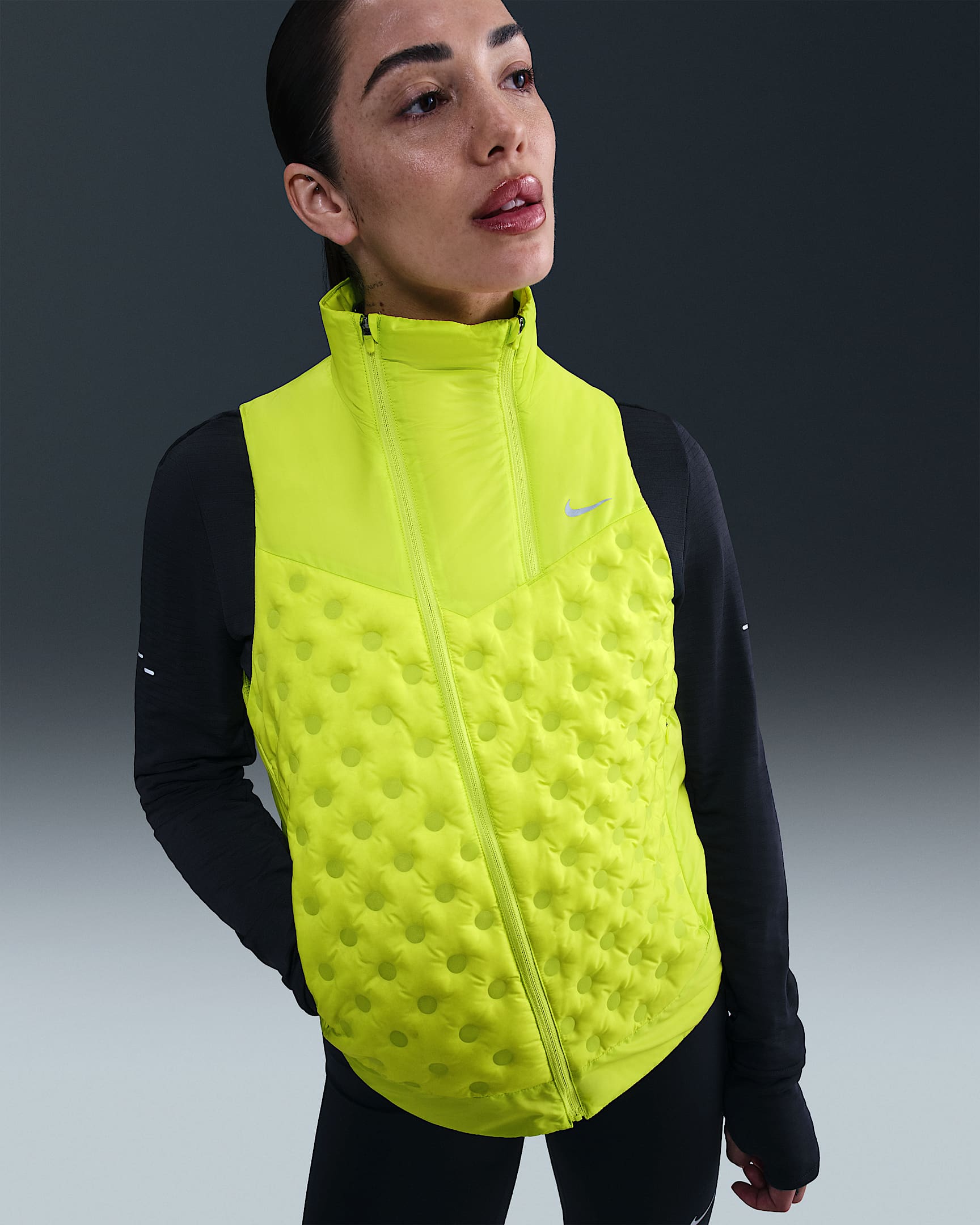 Nike Therma-FIT ADV Repel AeroLoft Damen-Laufweste - Cyber