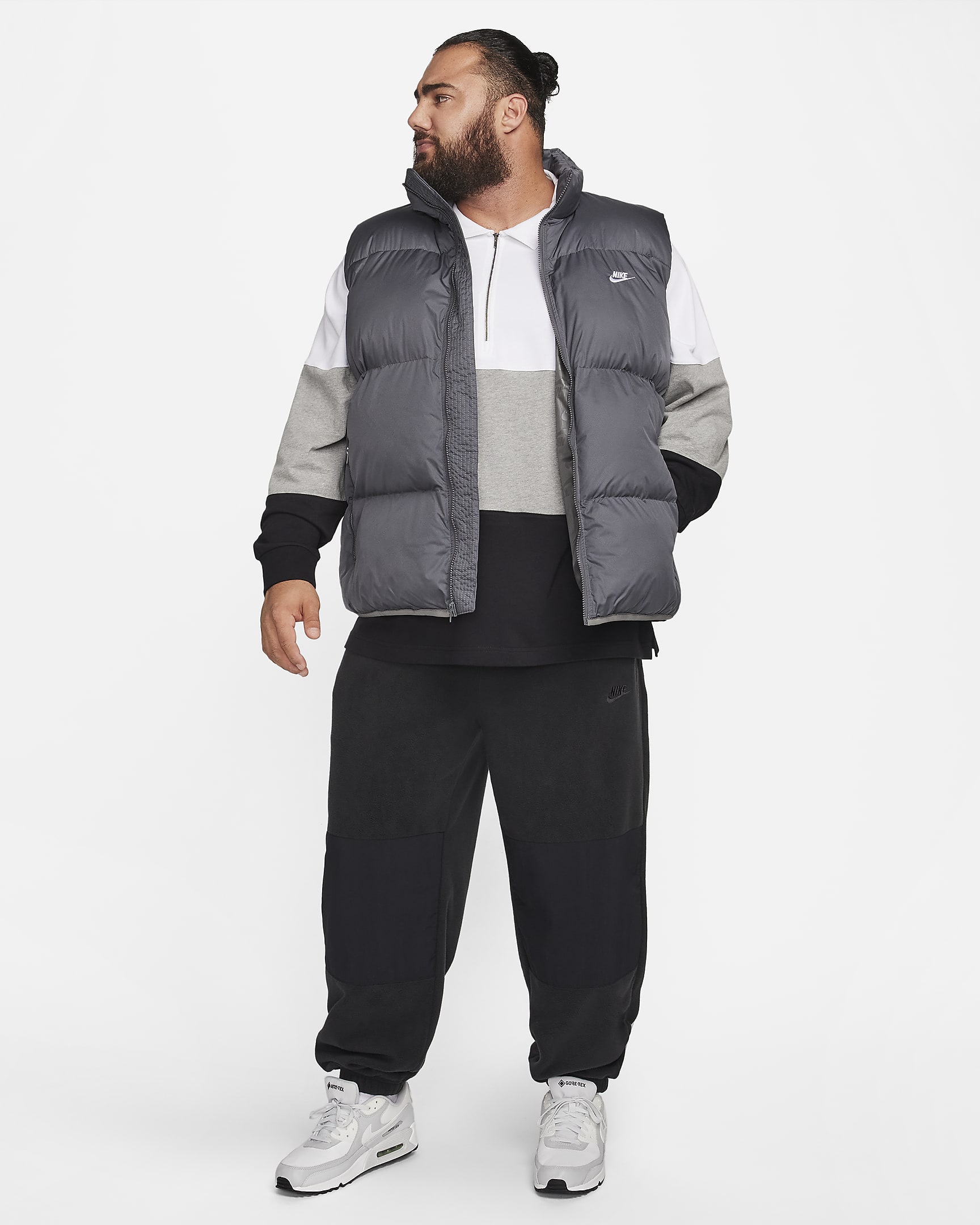 mens puffer vest nike