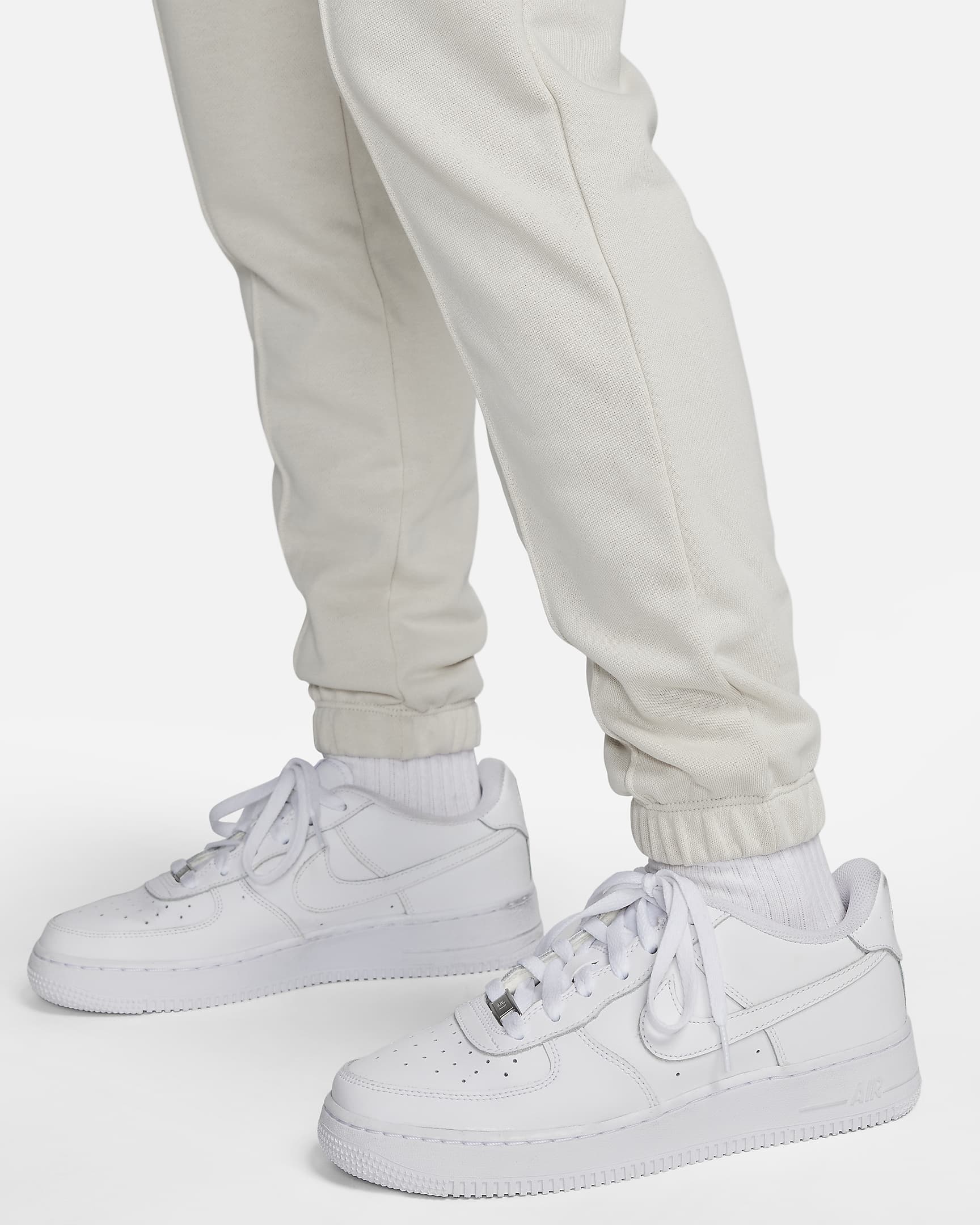 Nike Sportswear Chill Terry Women's Slim High-Waisted French Terry Sweatpants - Light Orewood Brown/Sail