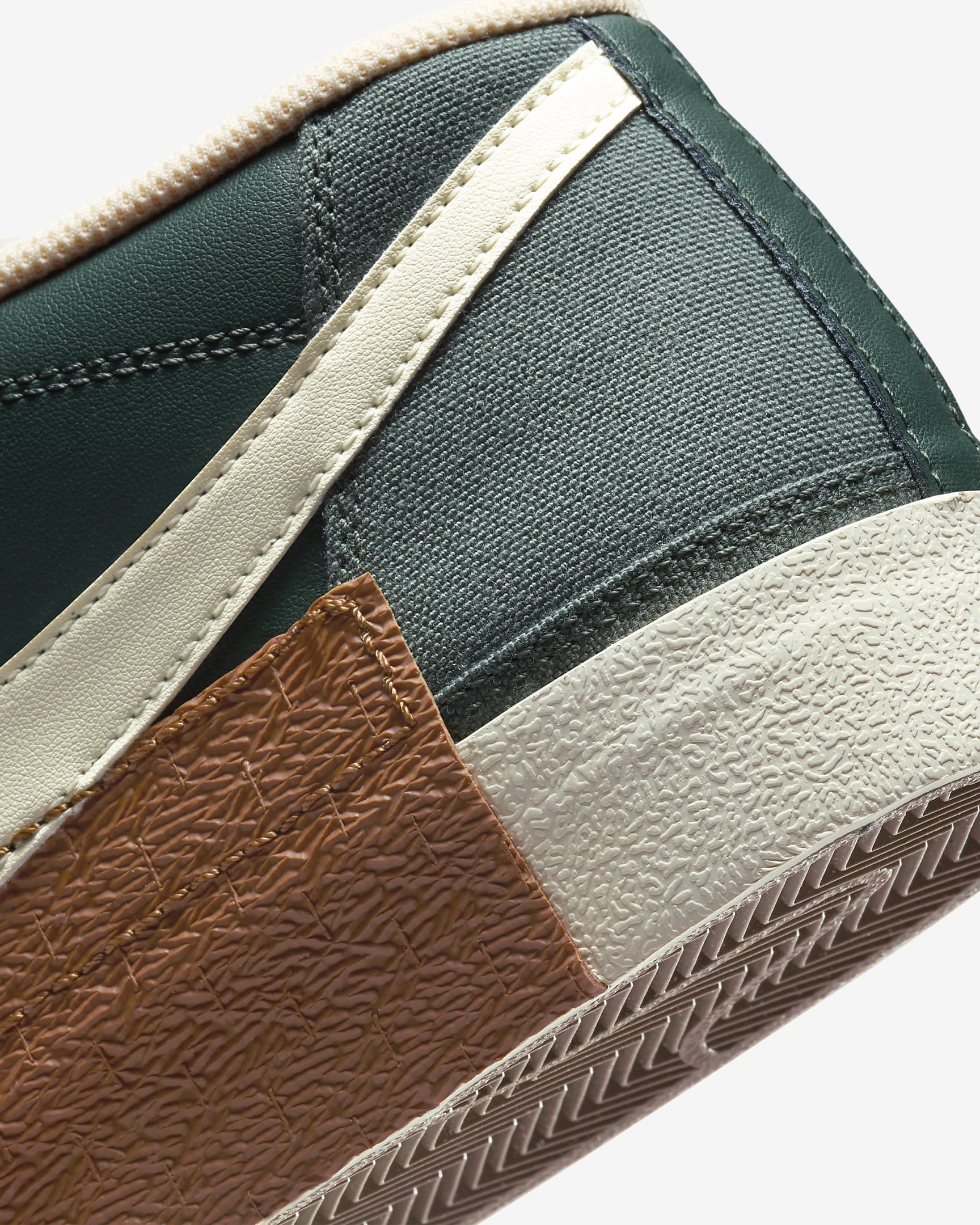 Nike Blazer Low Pro Club Men's Shoes - Vintage Green/Light British Tan/Gum Dark Brown/Coconut Milk