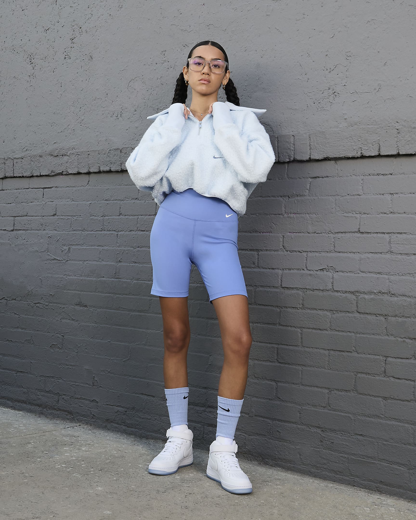 womens nike air force one mid