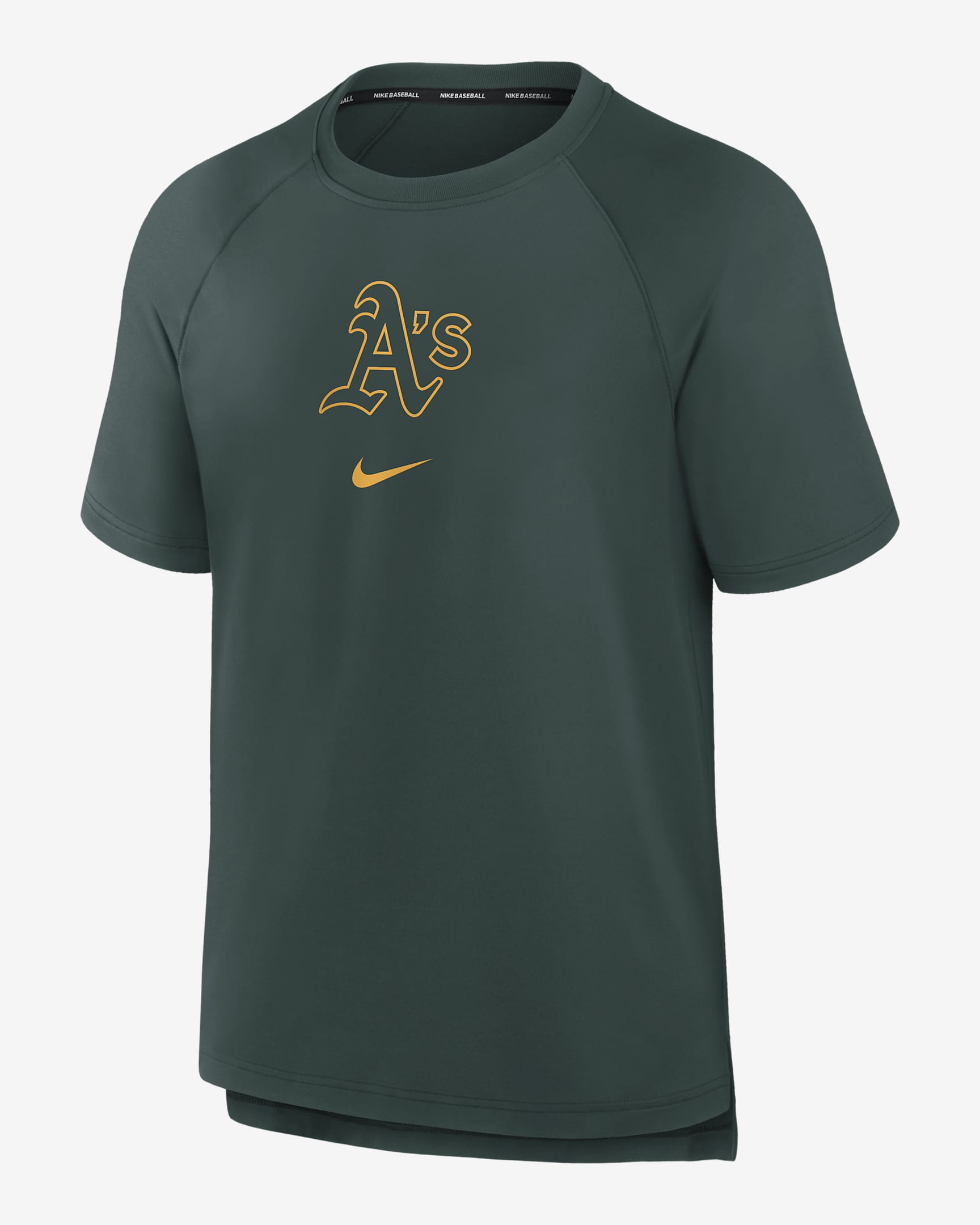 Playera Nike Dri-FIT de la MLB para hombre Oakland Athletics Authentic ...