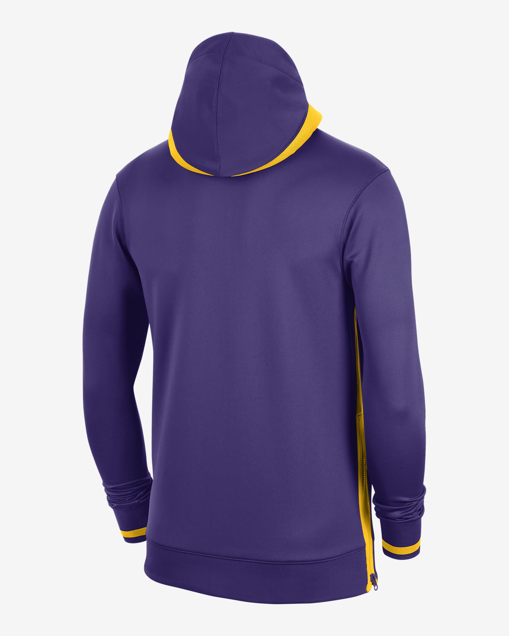 Los Angeles Lakers Showtime Mens Nike Dri Fit Nba Full Zip Hoodie Nike Bg 