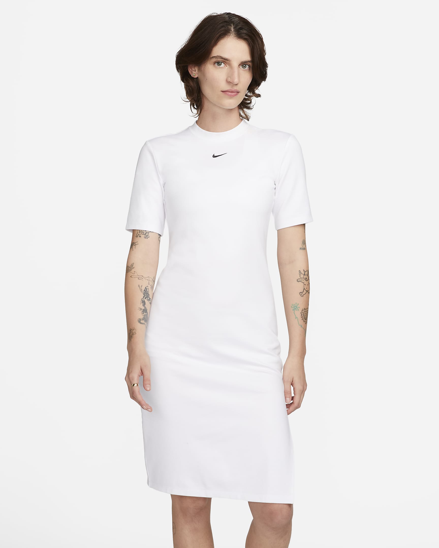 Nike Sportswear Chill Knit Women S Tight Midi Dress Nike Com