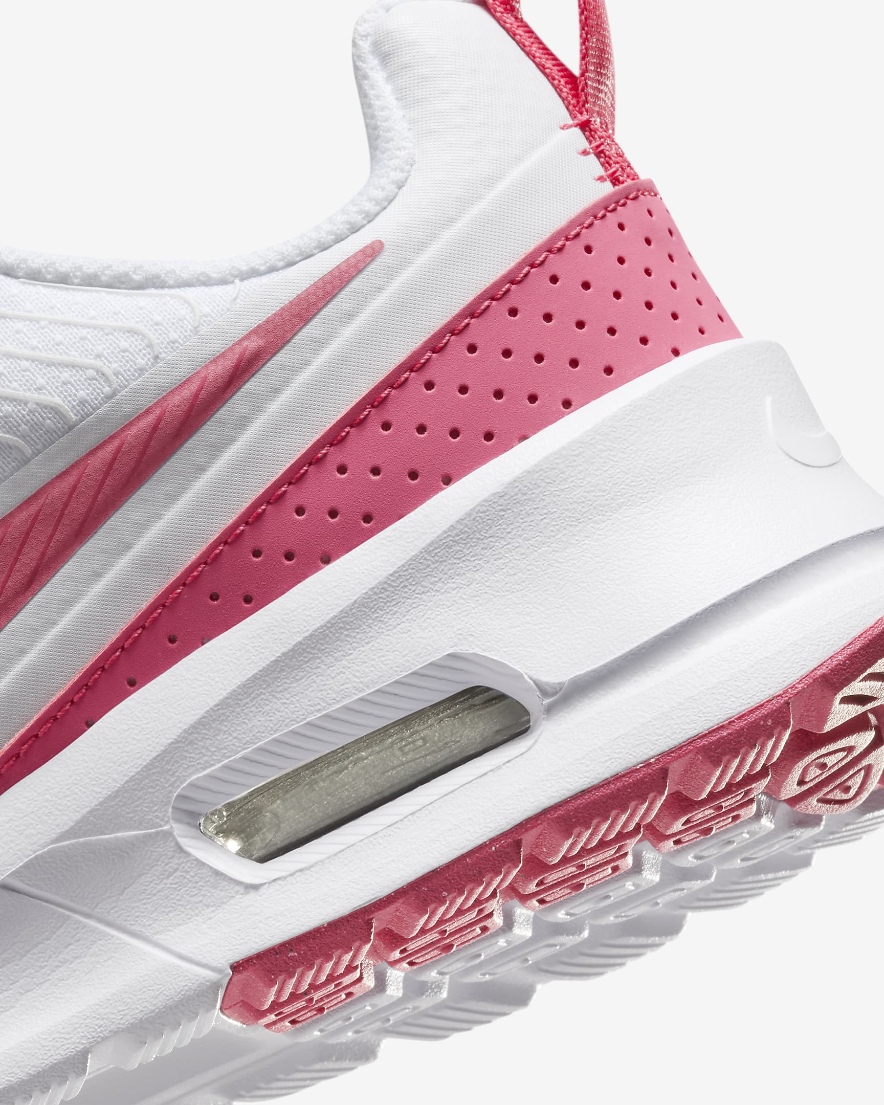 Nike Air Max Nuaxis Women's Shoes - White/Black/Comet Red/Aster Pink