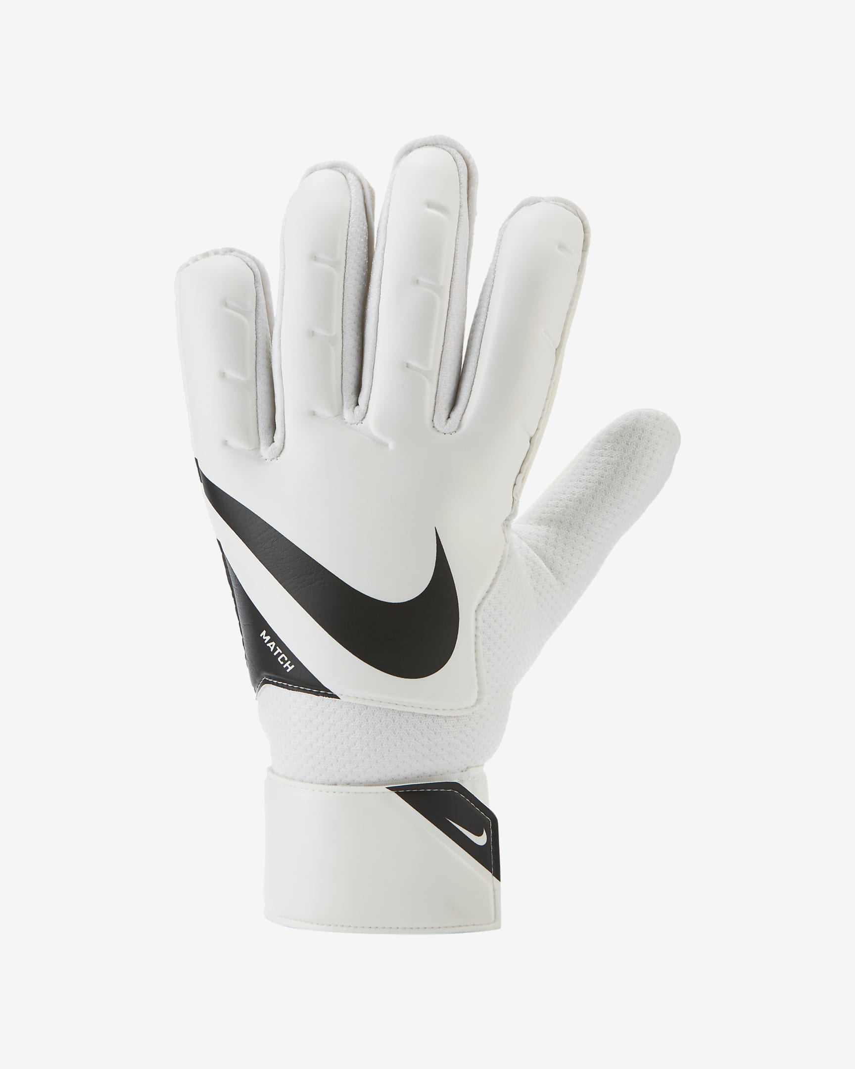 Nike Goalkeeper Match Football Gloves - White/Black/Black