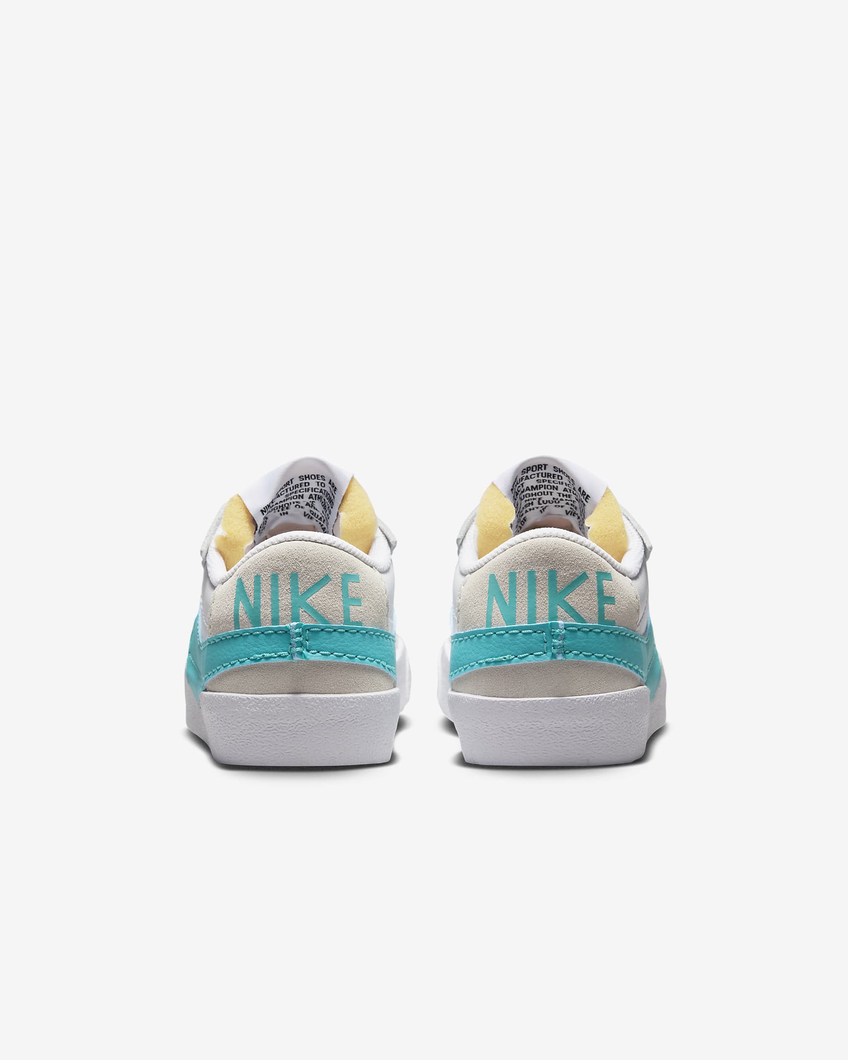 Nike Blazer Low '77 Jumbo Women's Shoes - White/Summit White/Team Orange/Dusty Cactus