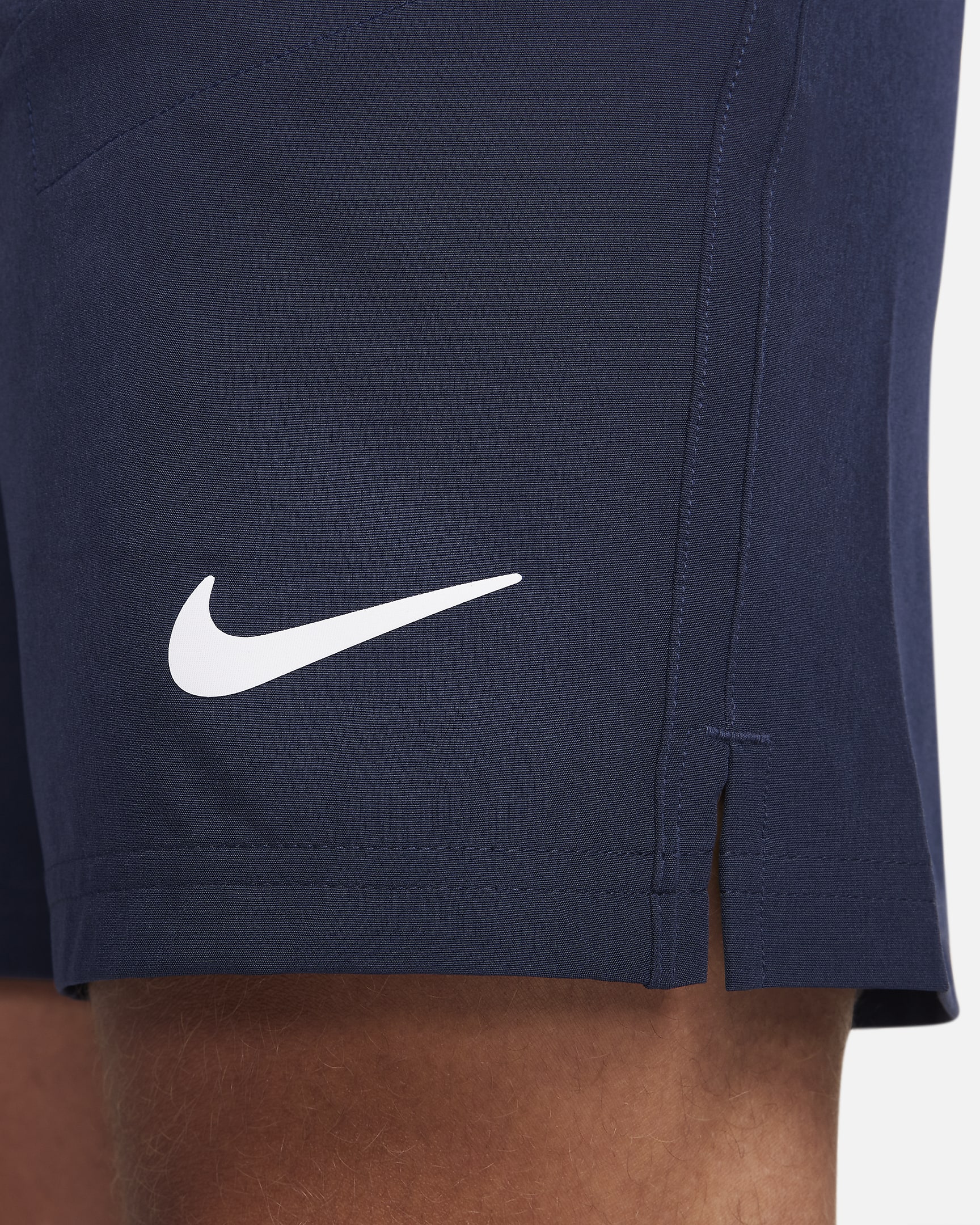 NikeCourt Advantage Men's 23cm (approx.) Tennis Shorts - Obsidian/Obsidian/White