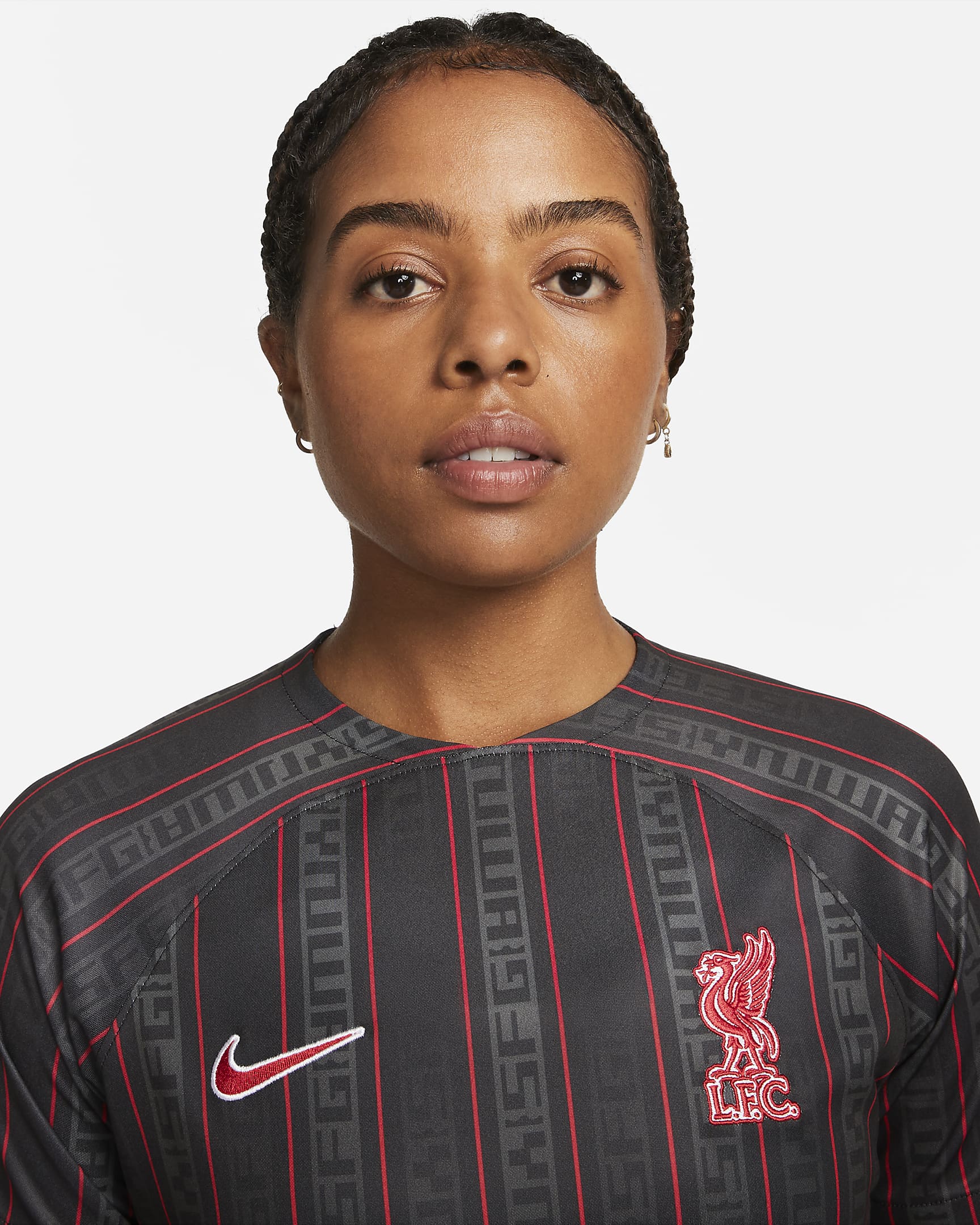 LeBron x Liverpool F.C. Women's Nike DriFIT Stadium Football Shirt