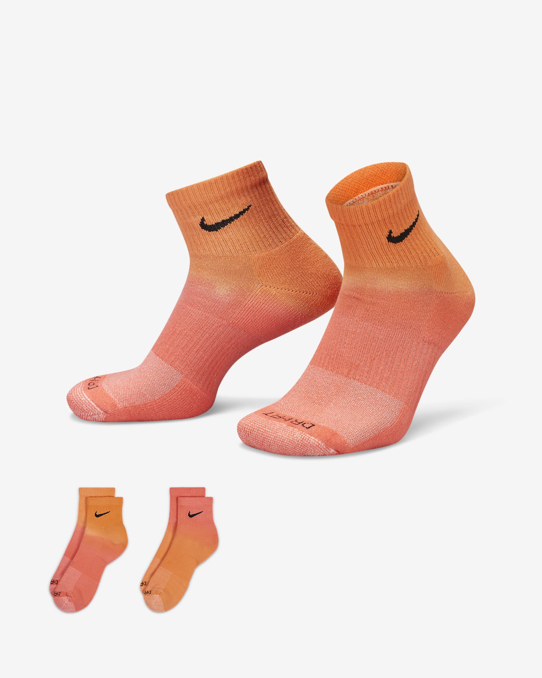 Nike Everyday Plus Cushioned Ankle Socks - Multi-Color