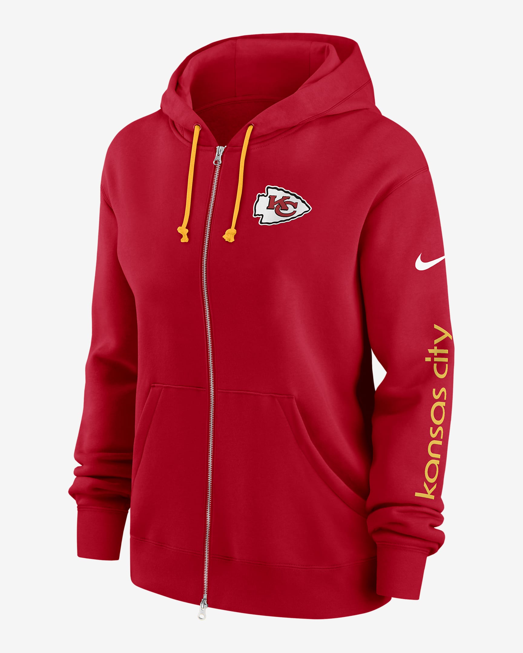 Kansas City Chiefs Phoenix Women's Nike NFL Full-Zip Hoodie - Scarlet