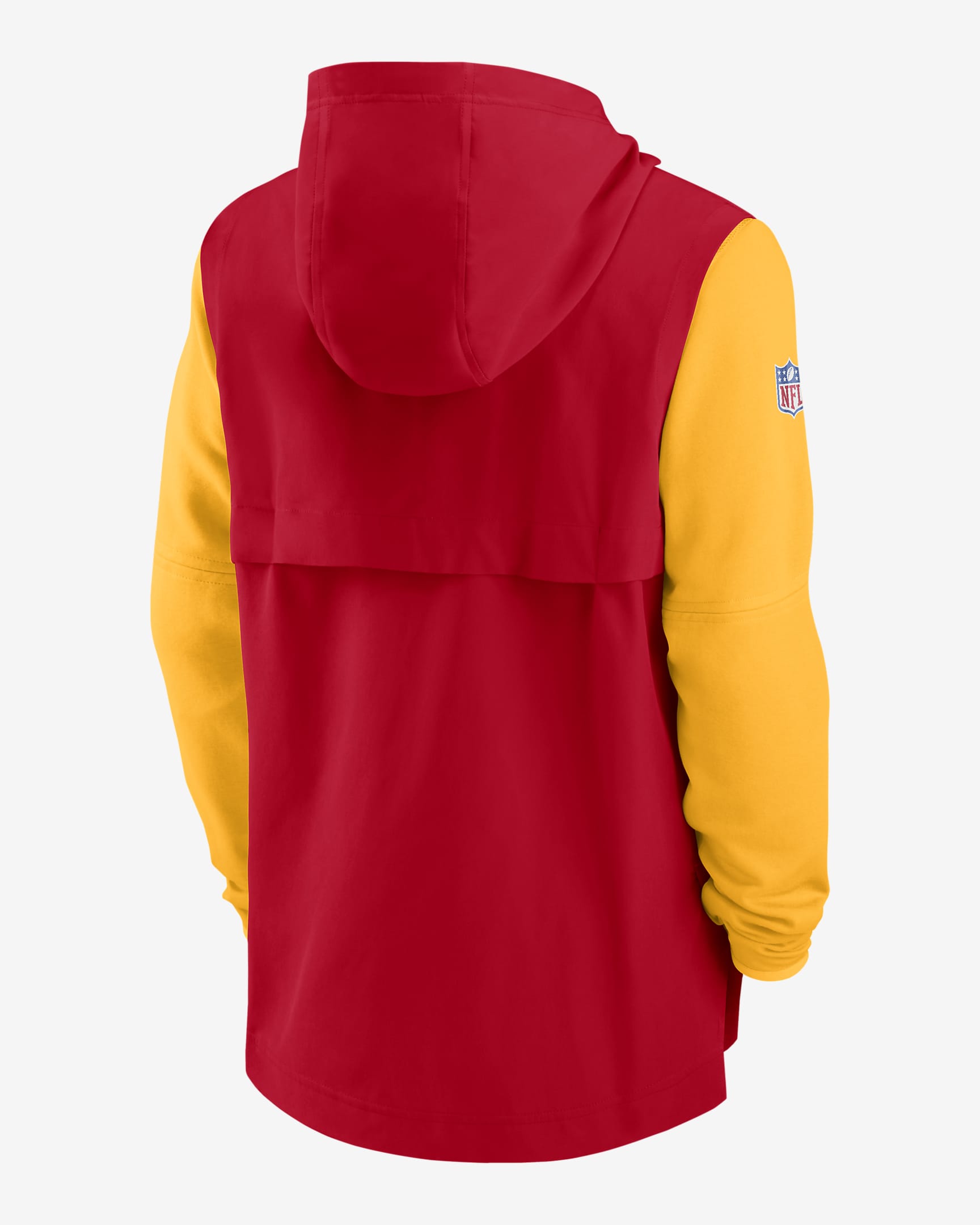 Nike Player Logo (NFL Kansas City Chiefs) Men's 1/2-Zip Hoodie - Red/Gold
