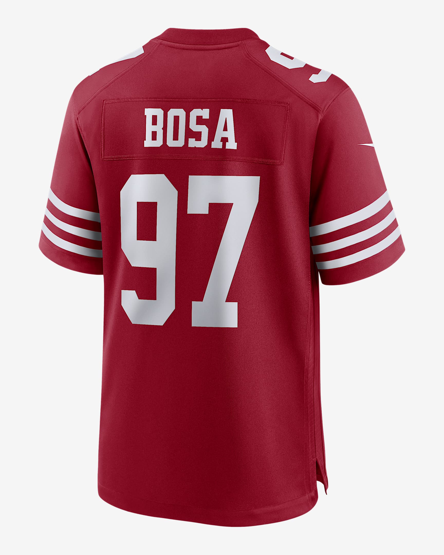 Jersey Nike de la NFL Game para hombre Nick Bosa San Francisco 49ers