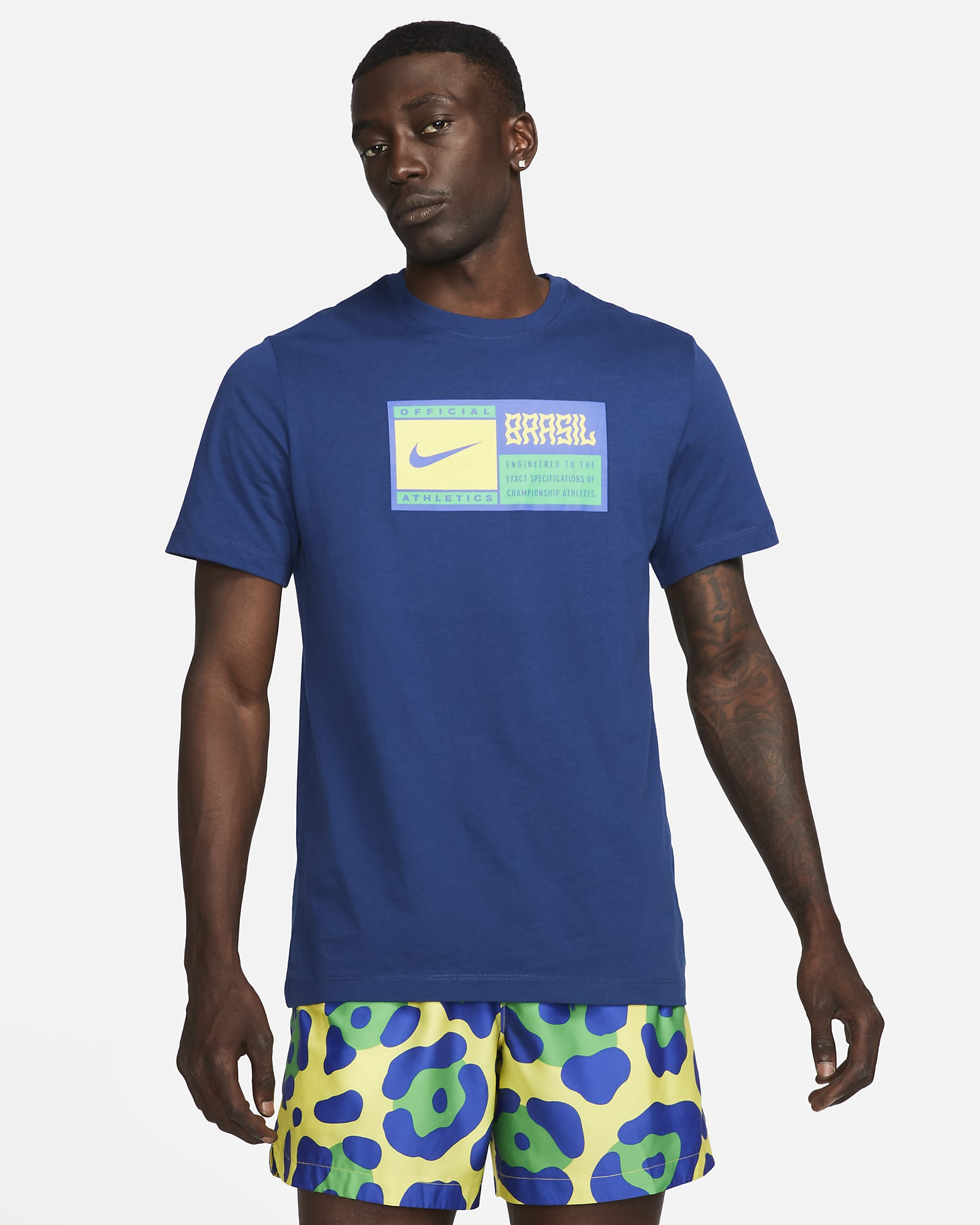 Playera Nike Voice para hombre Brazil. Nike.com