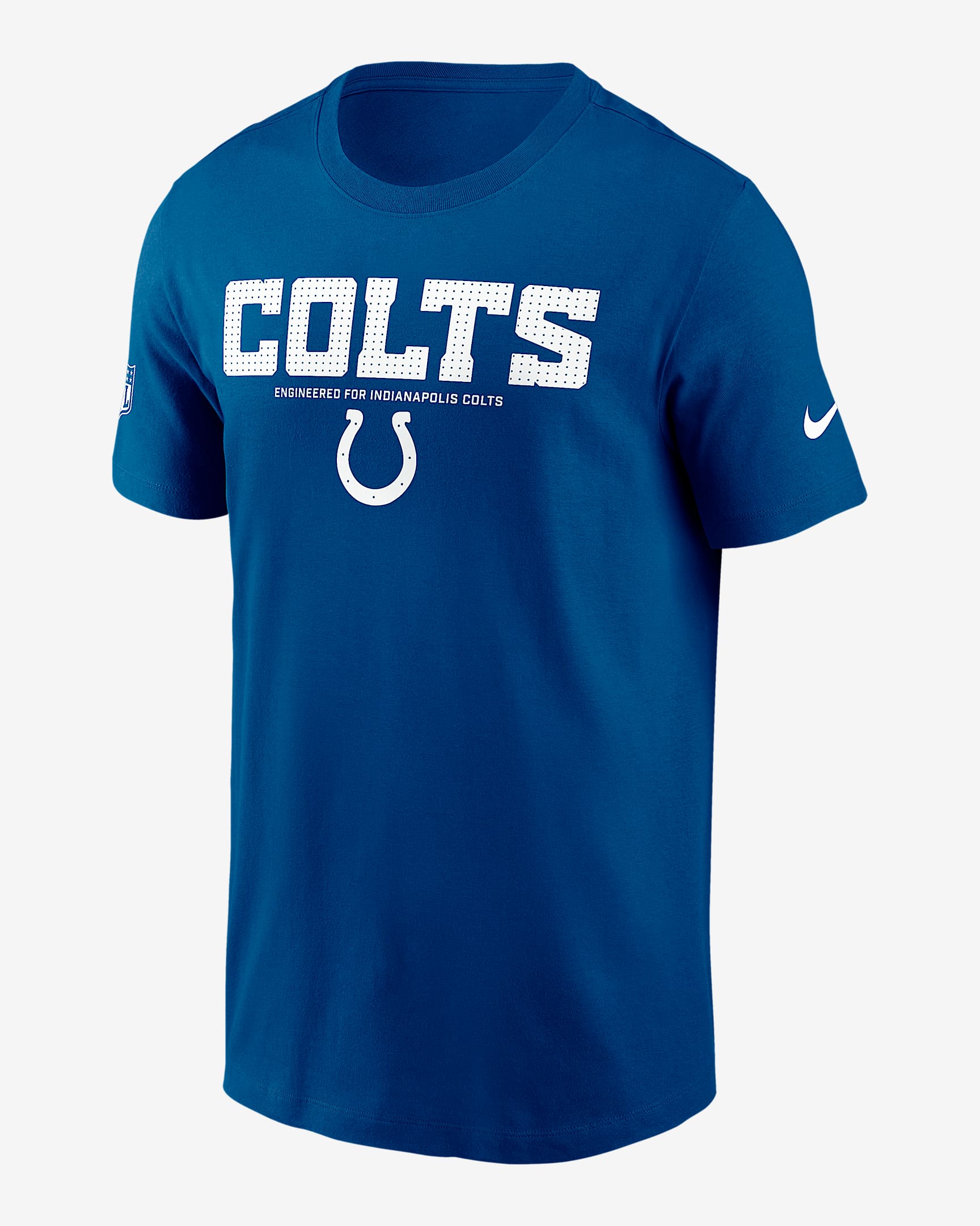 Indianapolis Colts Sideline Team Issue Men's Nike Dri-FIT NFL T-Shirt - Blue