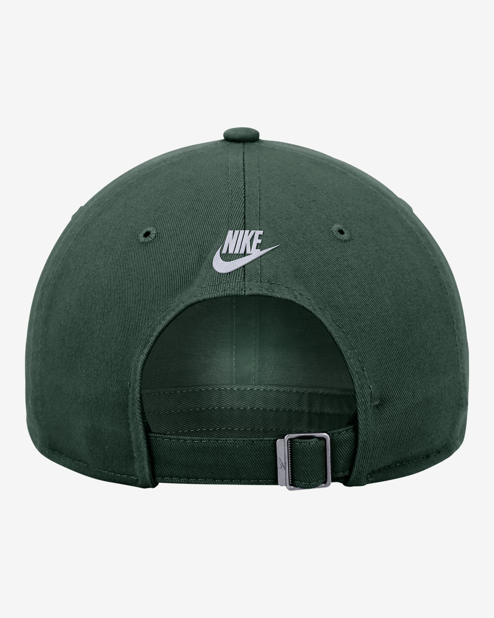 Michigan State Logo Nike College Adjustable Cap - Noble Green