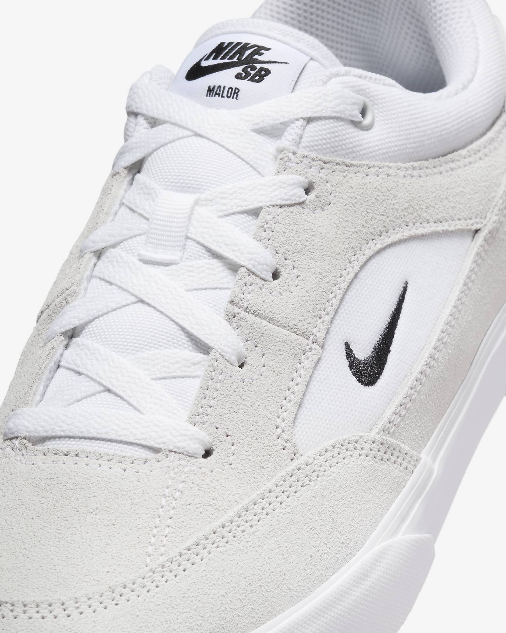 Nike SB Malor Men's Shoes - White/Summit White/Gum Light Brown/Black