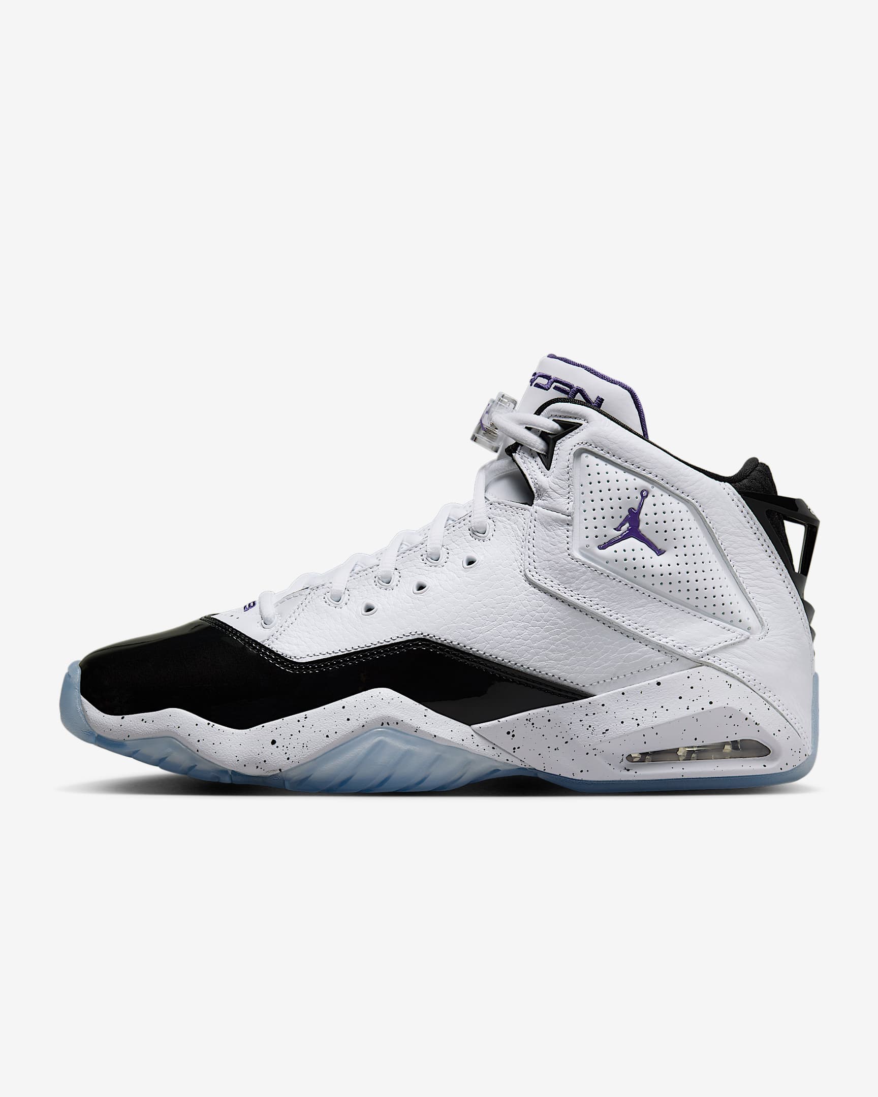 Jordan B'Loyal Men's Shoes - White/Black/Court Purple