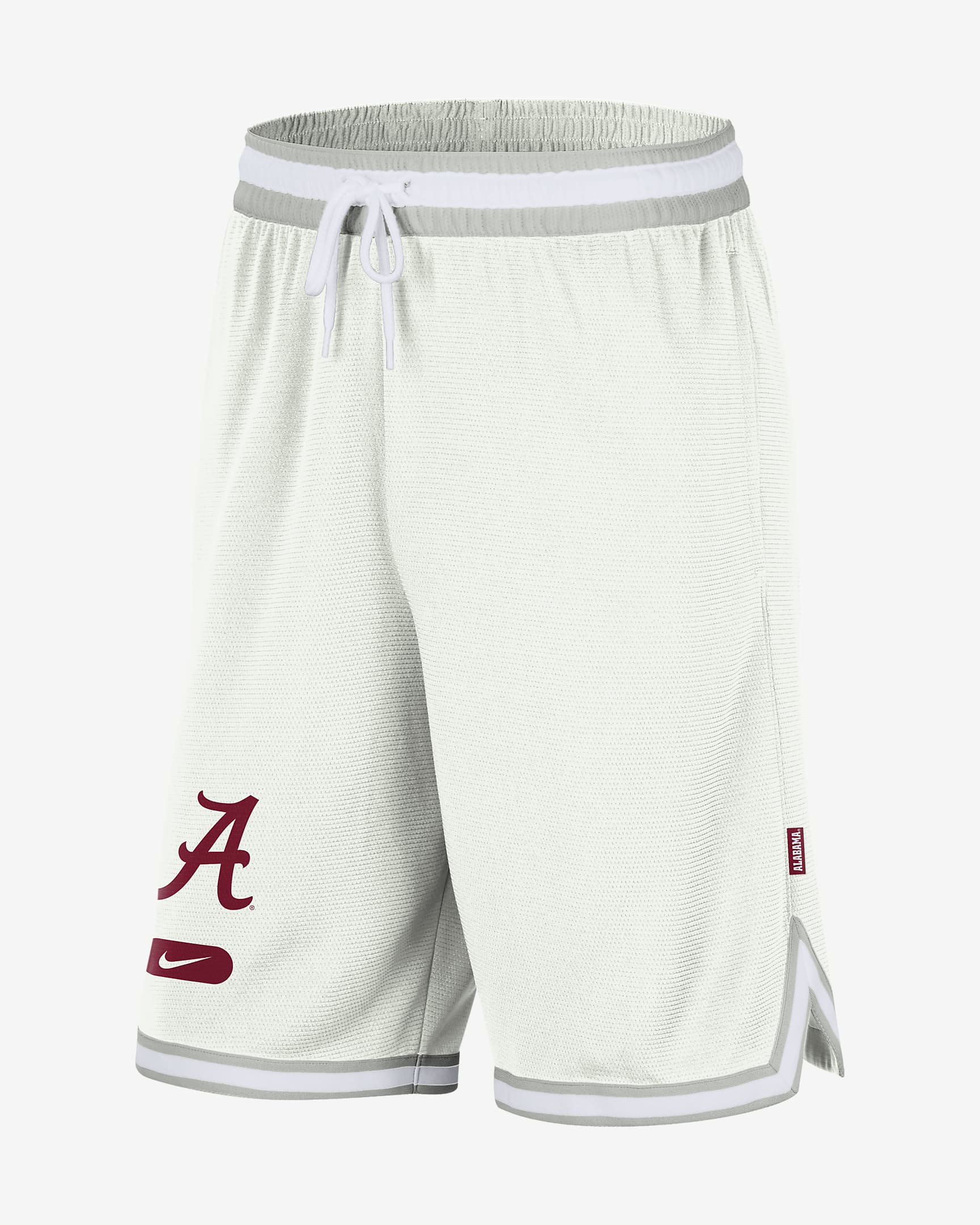 Alabama DNA 3.0 Men's Nike Dri-FIT College Shorts - Summit White/Team Crimson