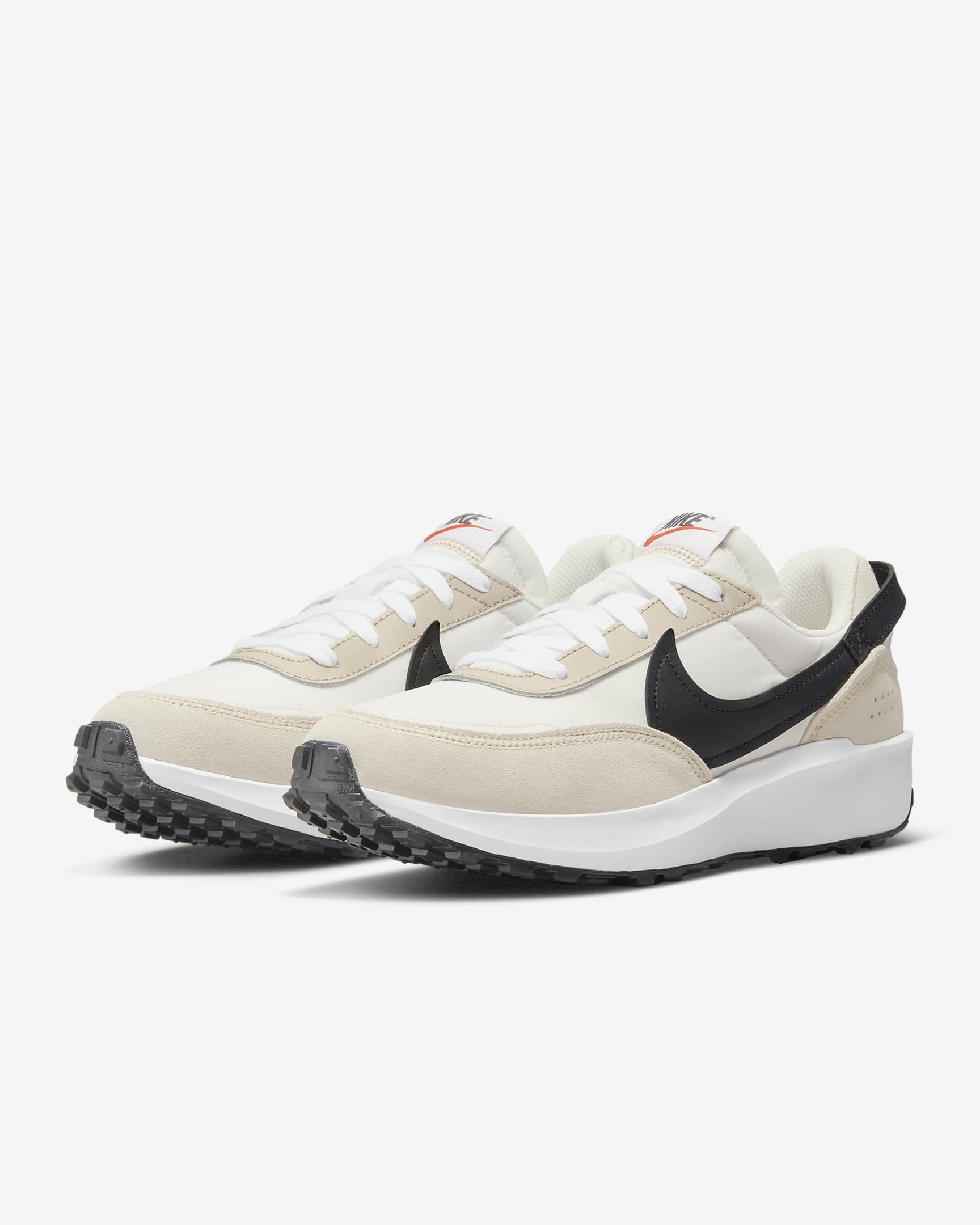 Tenis para mujer Nike Waffle Debut - Duna/Fantasma/Blanco/Negro