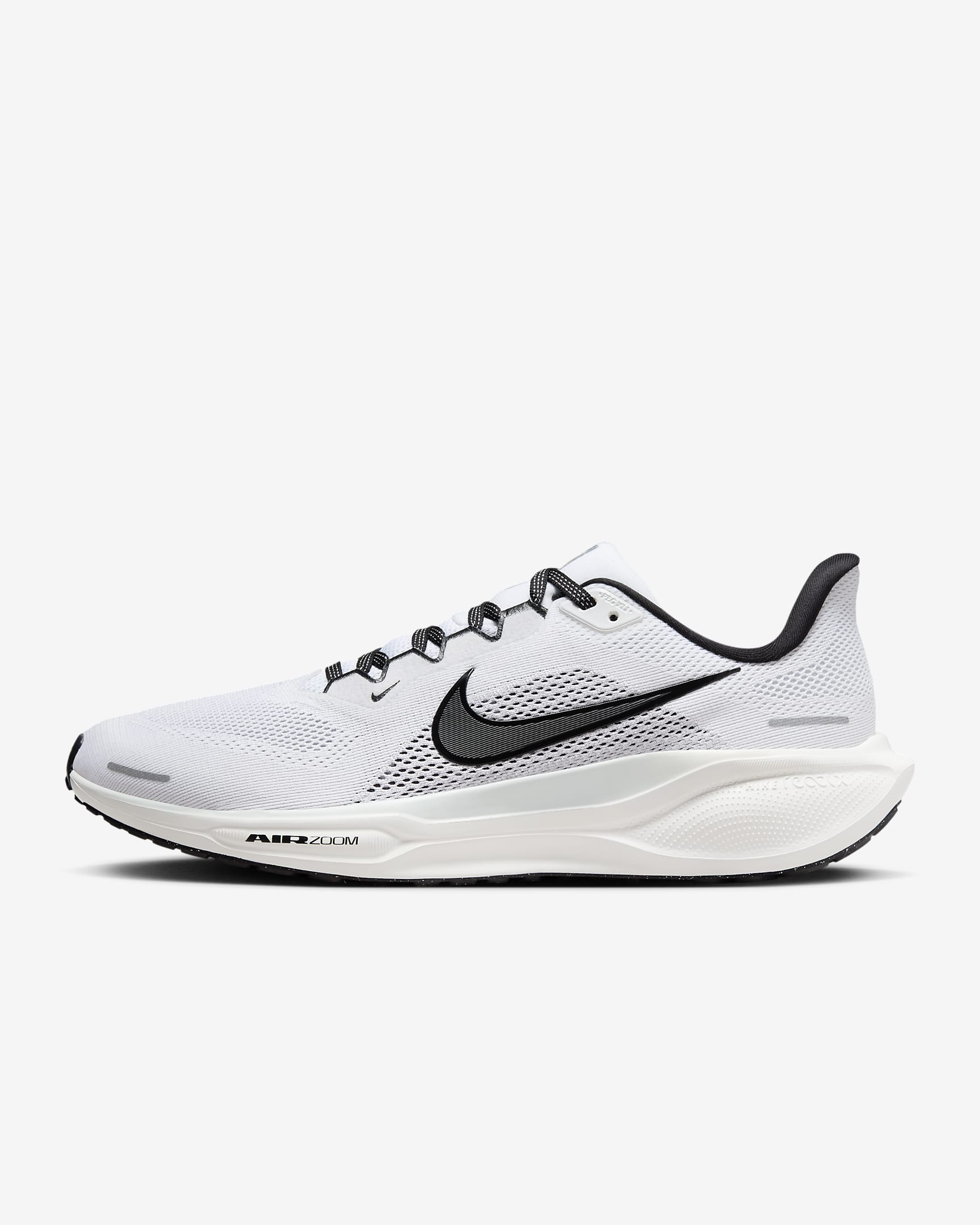 Nike Pegasus 41 Men's Road Running Shoes - White/Pure Platinum/Summit White/Black