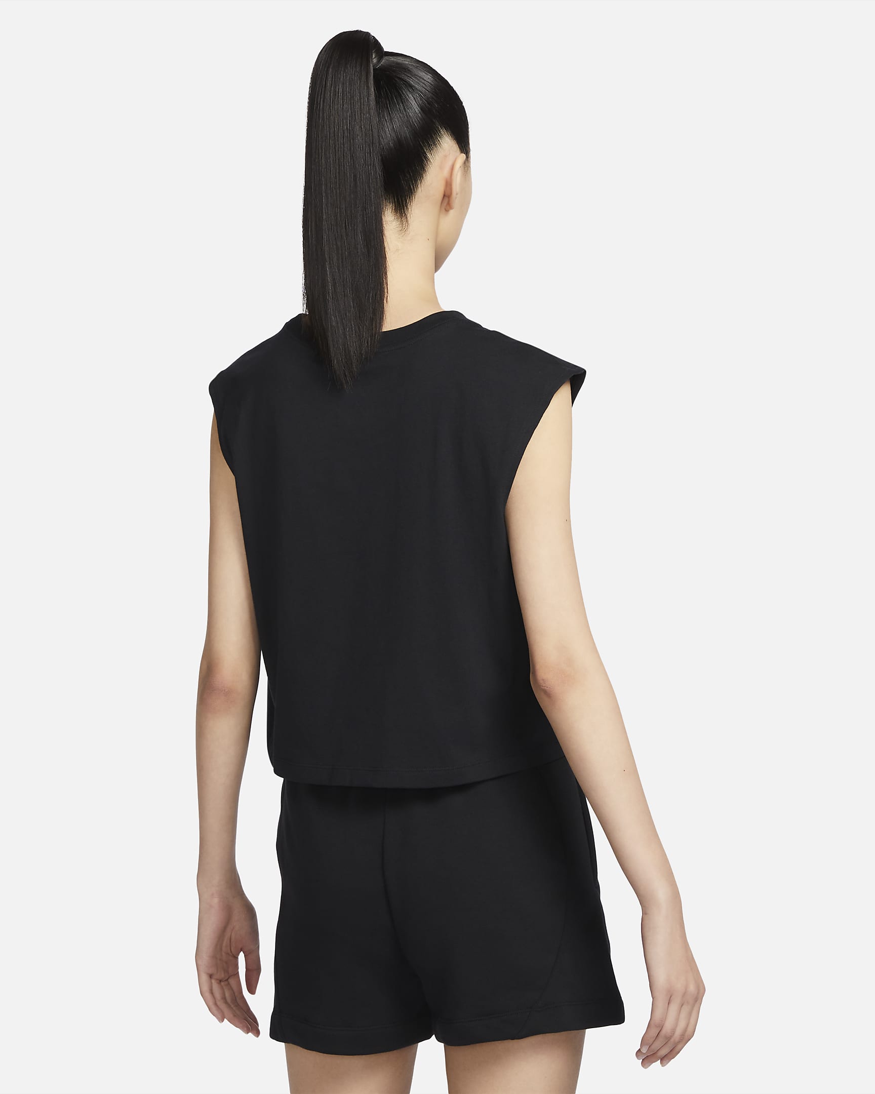 cropped nike tank top