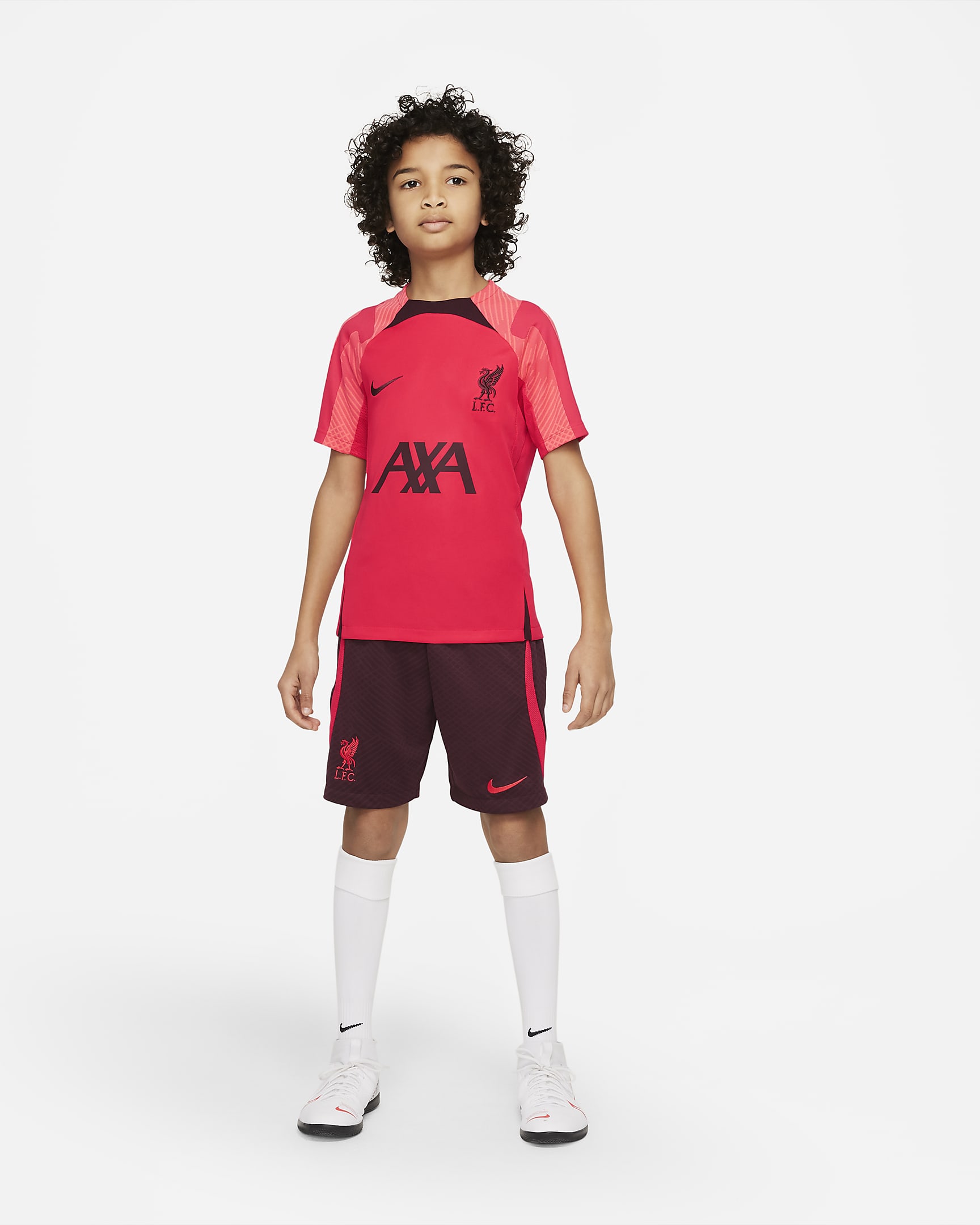 Liverpool FC Strike Big Kids' Nike Dri-FIT Soccer Shorts. Nike.com