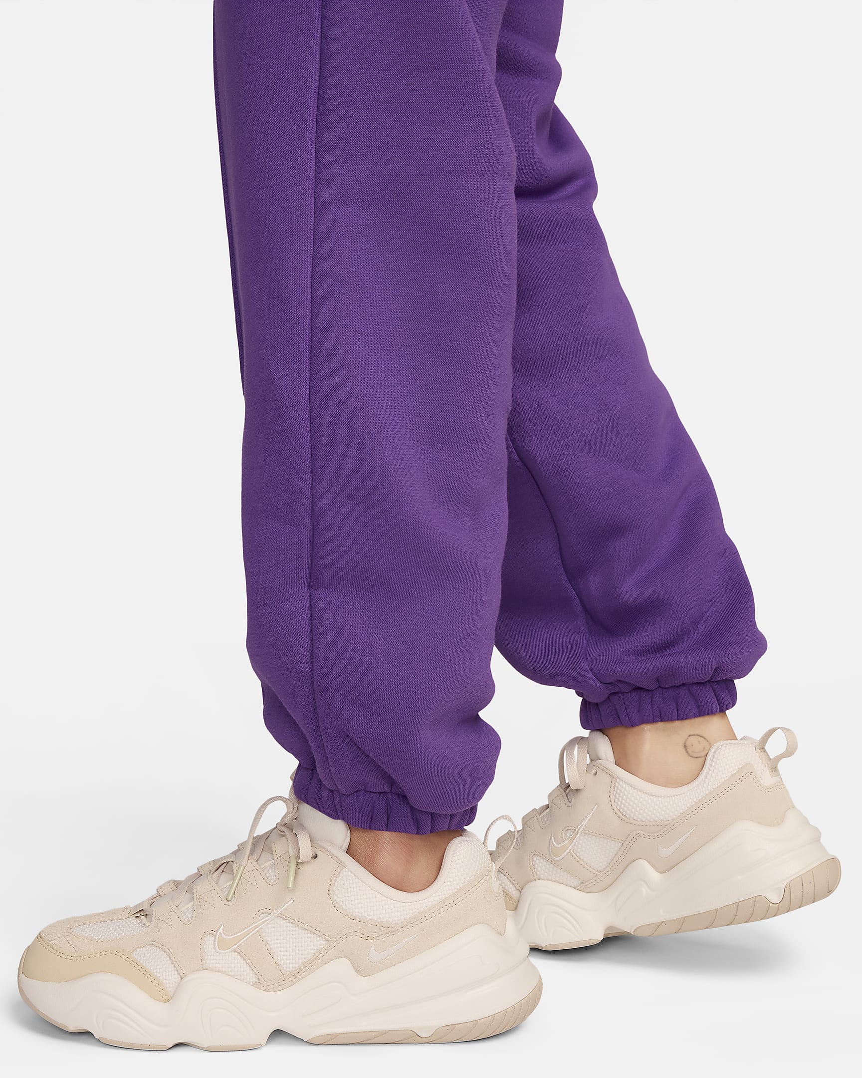 Fleece joggingbyxor Nike Sportswear för kvinnor - Purple Cosmos