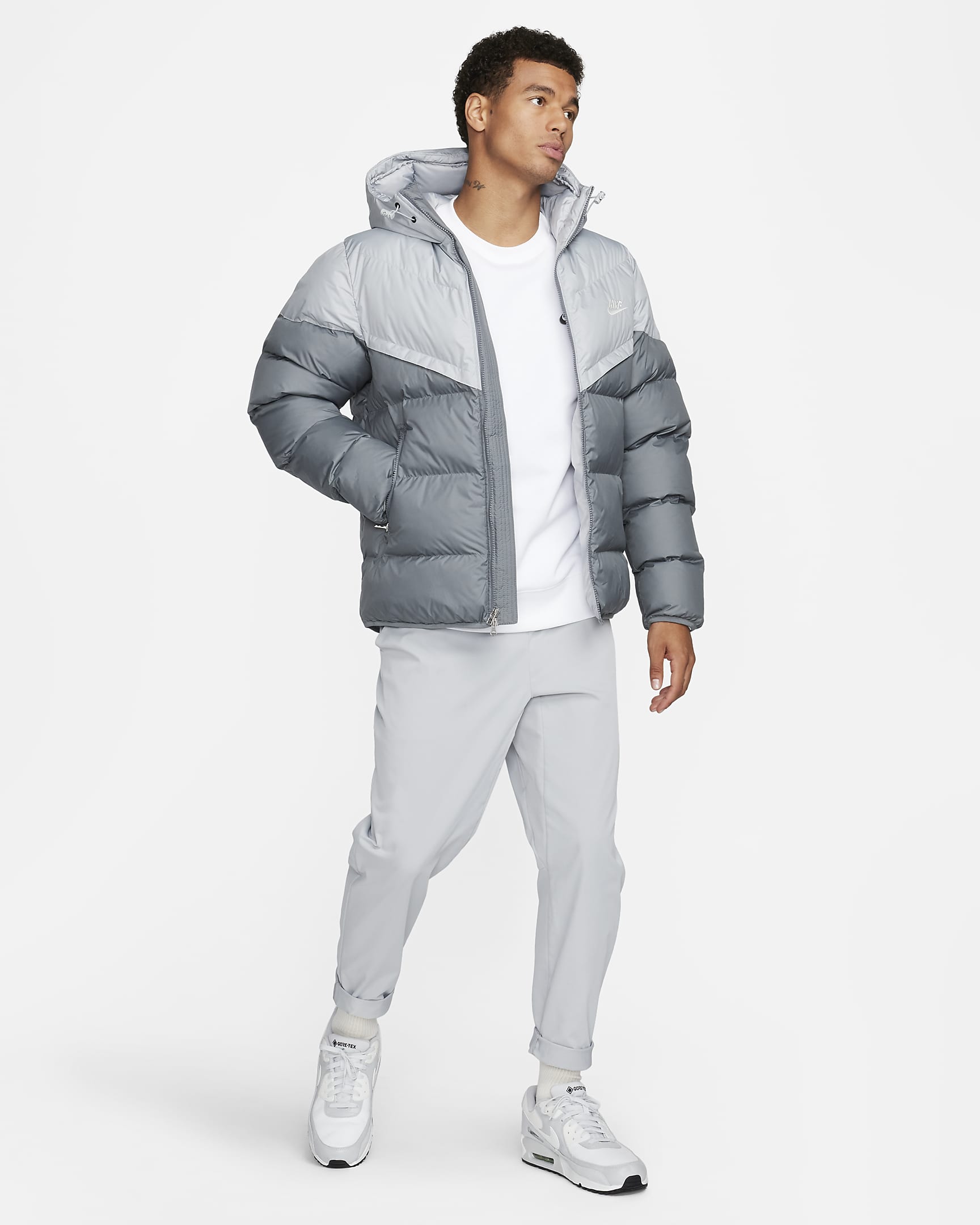 Nike Windrunner PrimaLoft® Men's Storm-FIT Hooded Puffer Jacket. Nike LU
