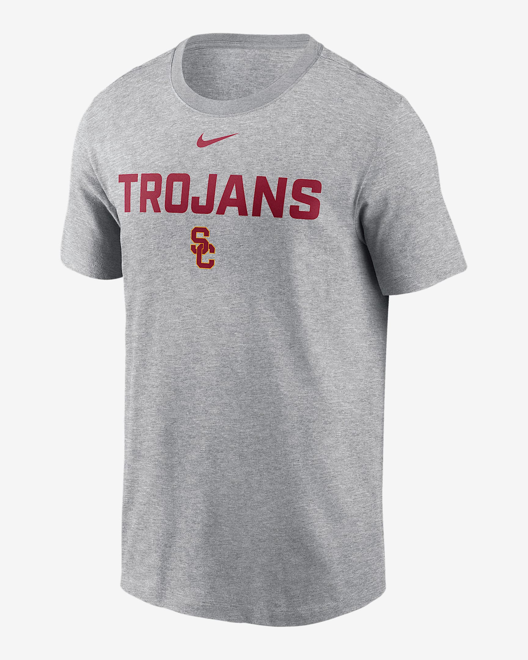 USC Campus 2-Hit Men's Nike College T-Shirt - Grey