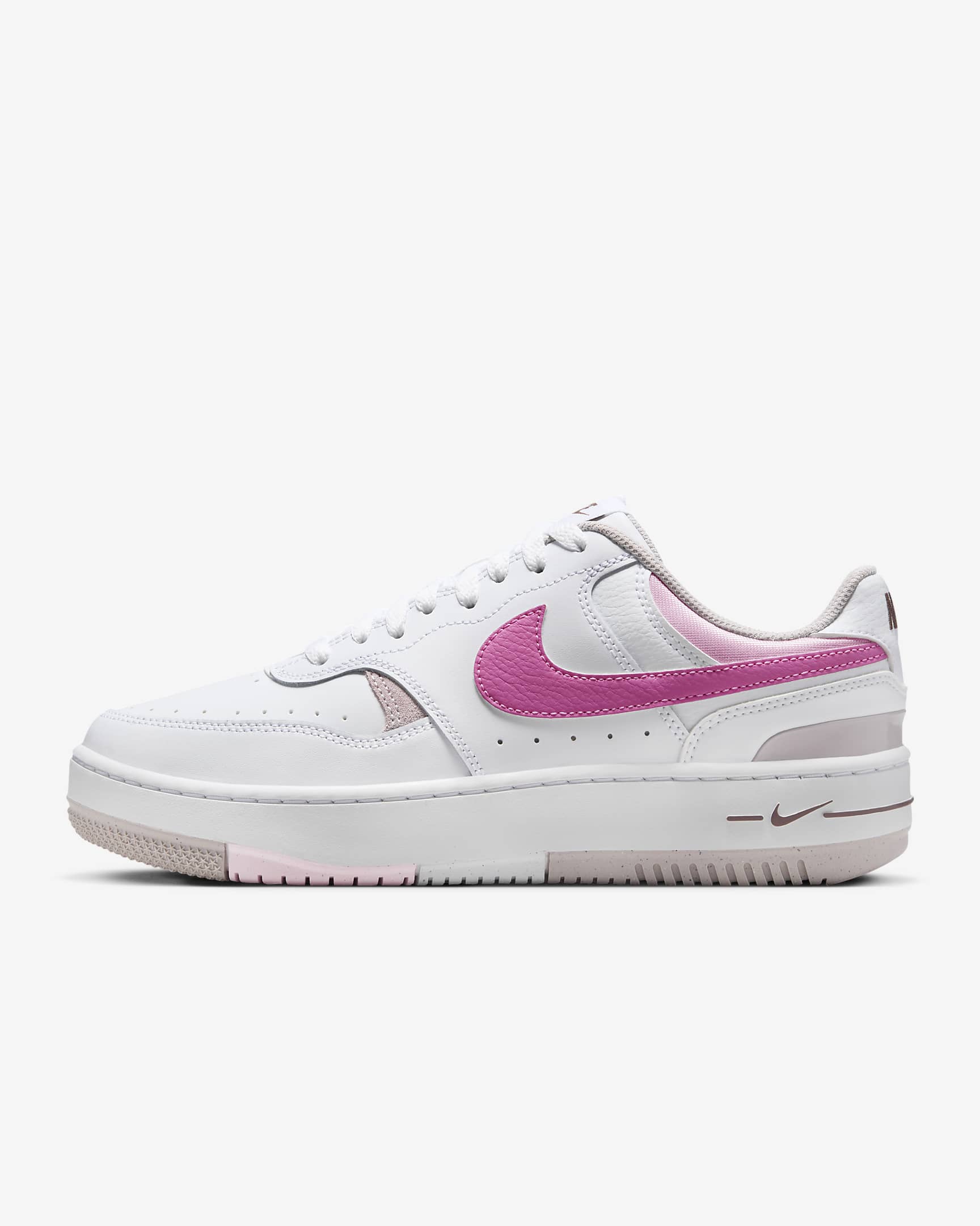 Chaussure Nike Gamma Force pour femme - Blanc/Platinum Violet/Pink Foam/Playful Pink