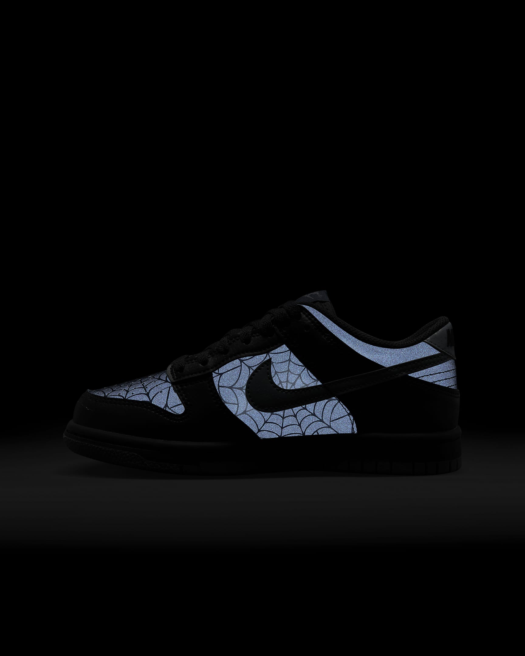 Nike Dunk Low Older Kids' Shoes - Black/Dark Obsidian/Smoke Grey