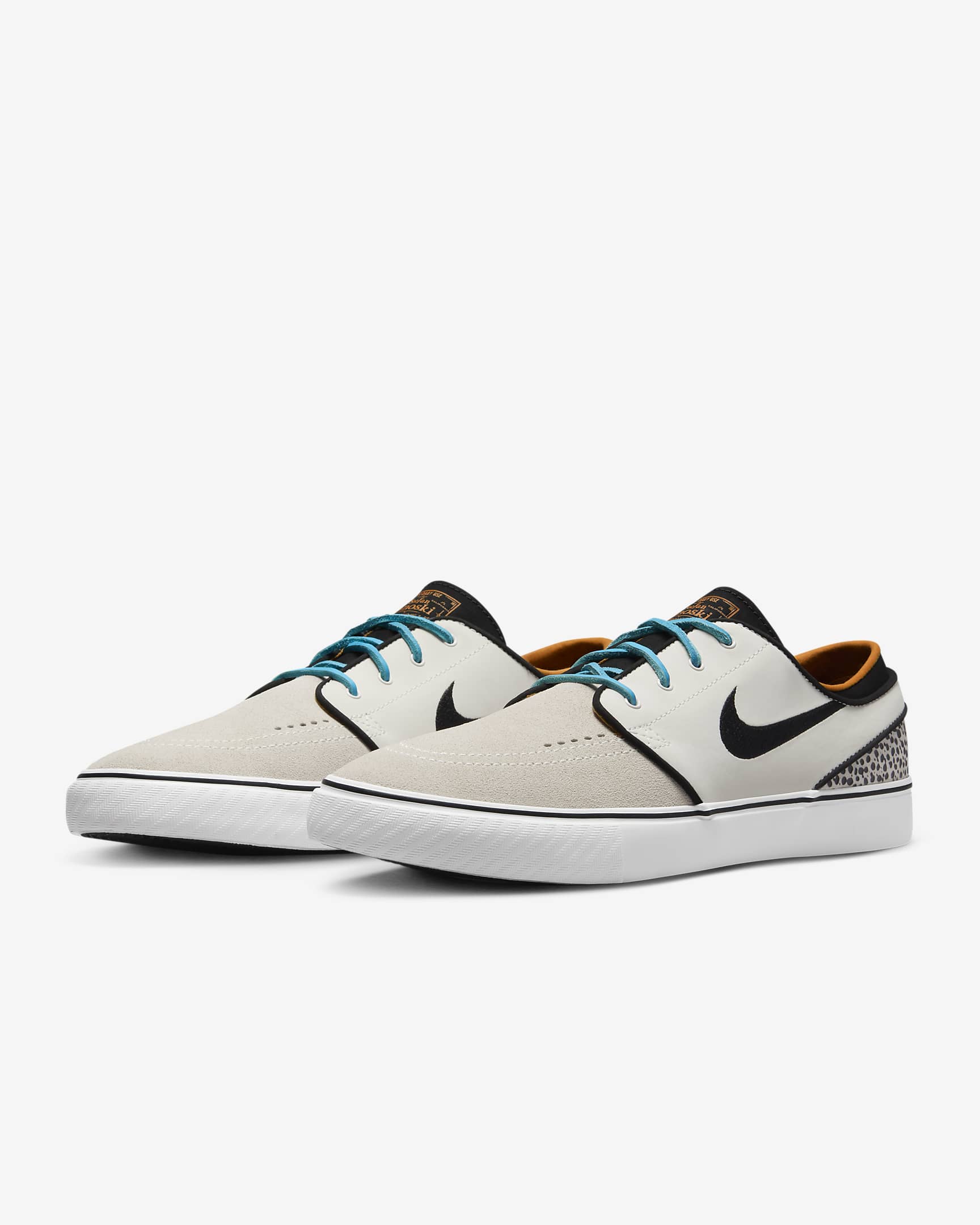 Chaussure de skate Nike SB Zoom Janoski OG+ Electric - Phantom/Noir/Bright Ceramic/Chlorine Blue