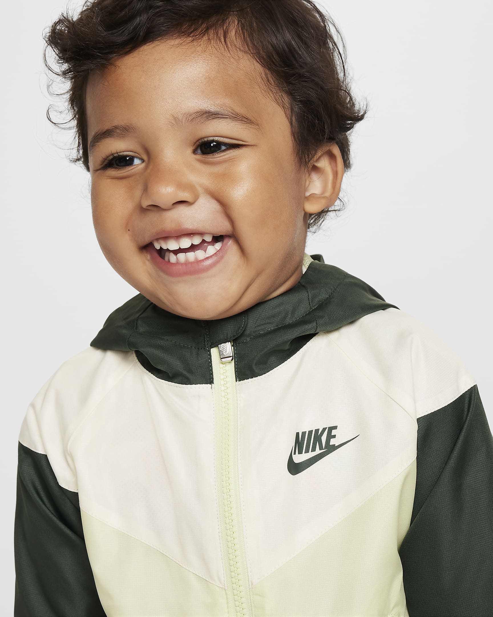 Nike Sportswear Windrunner Toddler Full-Zip Jacket - Oil Green