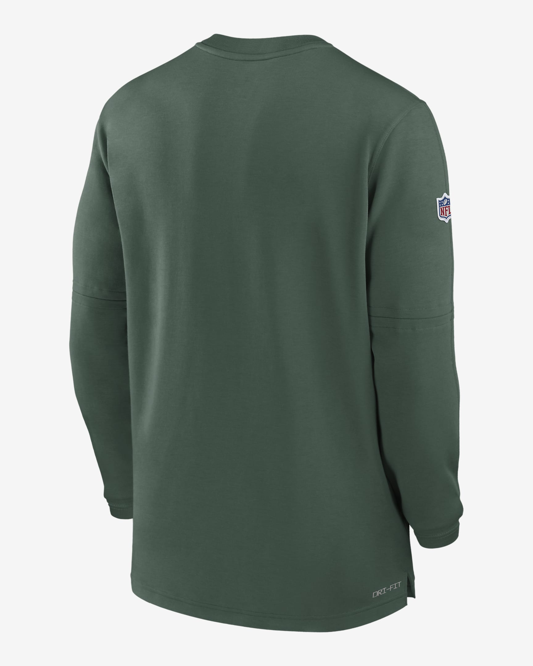 Green Bay Packers Sideline Men’s Nike Dri-FIT NFL 1/2-Zip Long-Sleeve ...