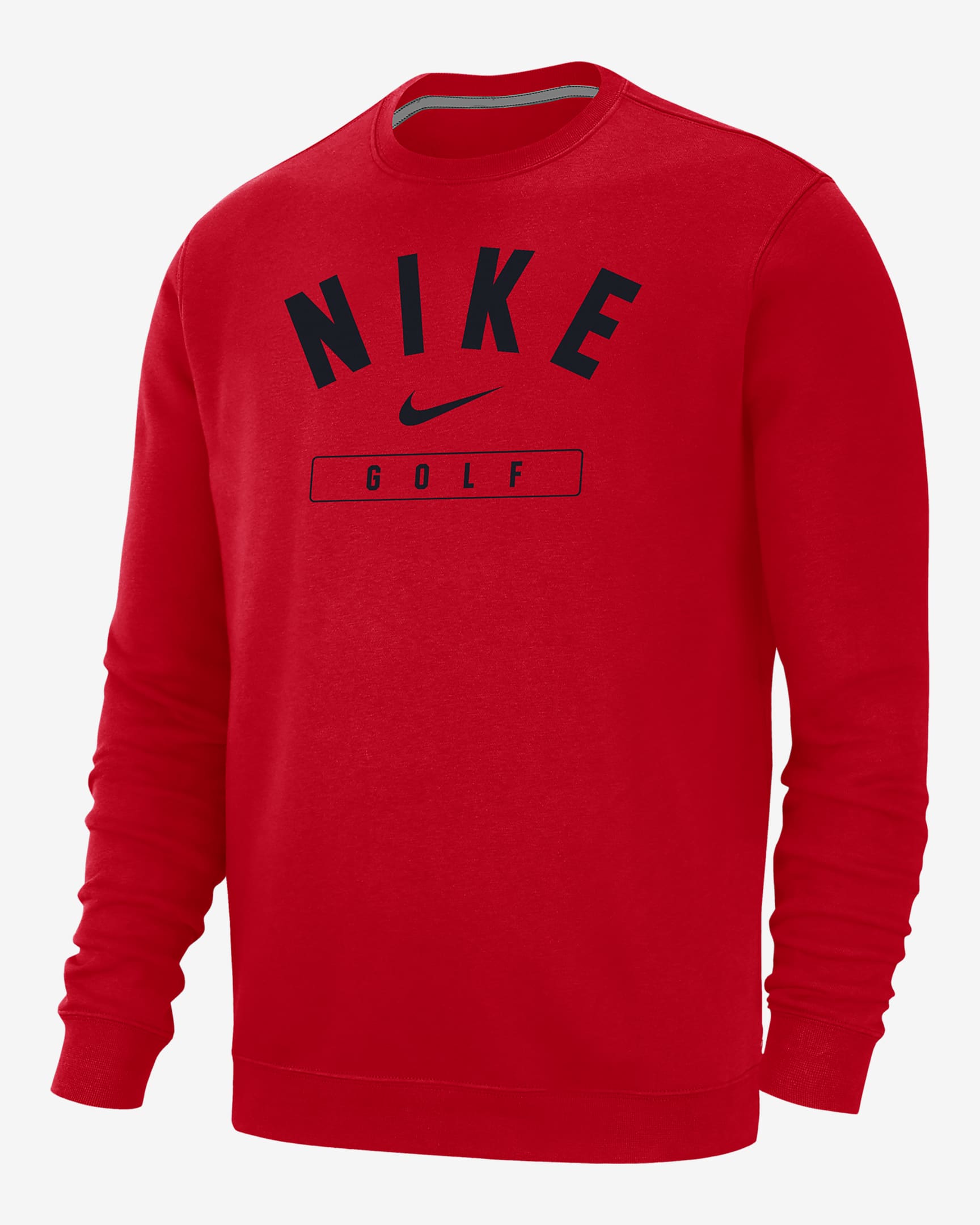 Sudadera de cuello redondo para hombre Nike Golf - Rojo universitario