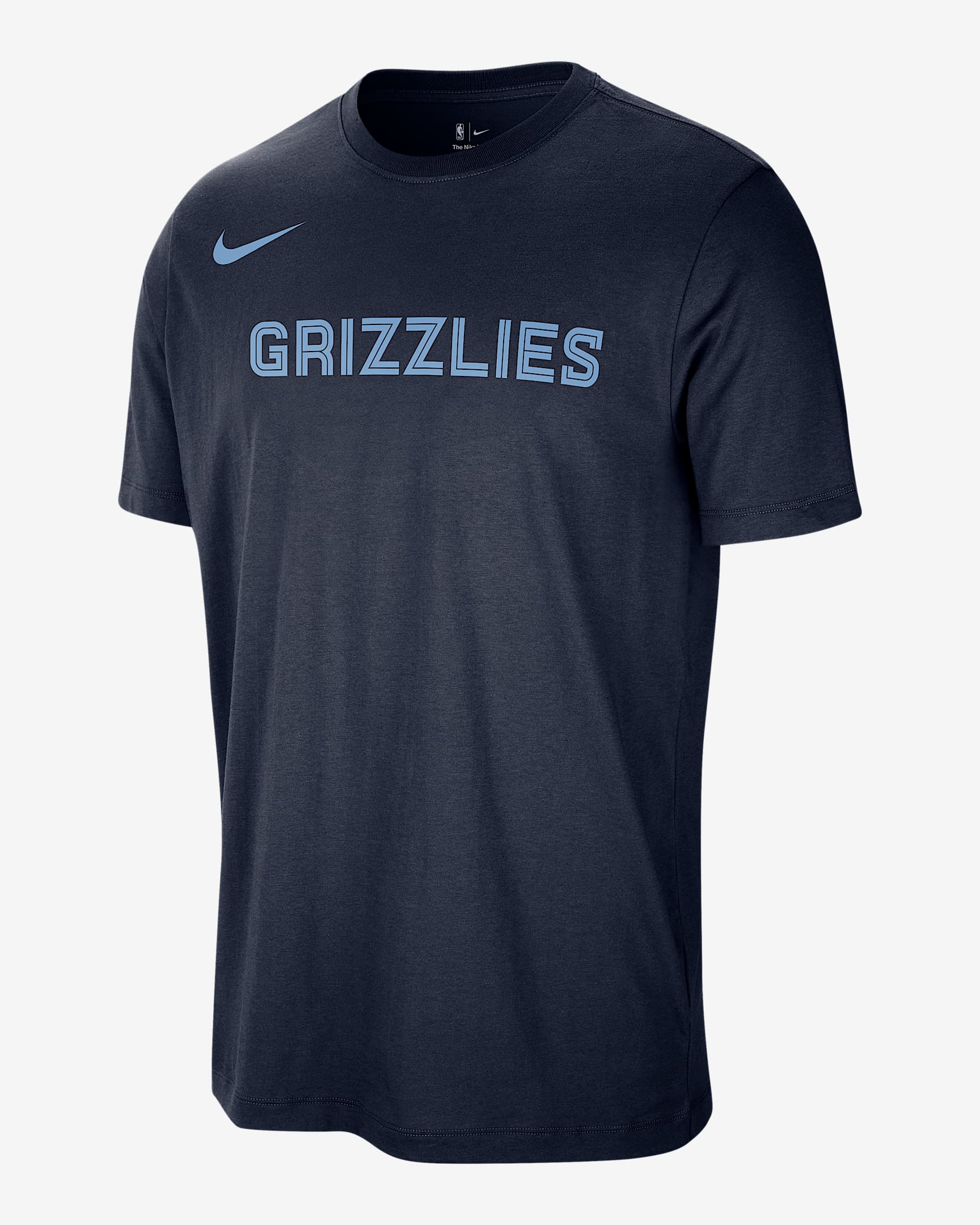 Memphis Grizzlies Essentials Nike NBA-herenshirt - College Navy