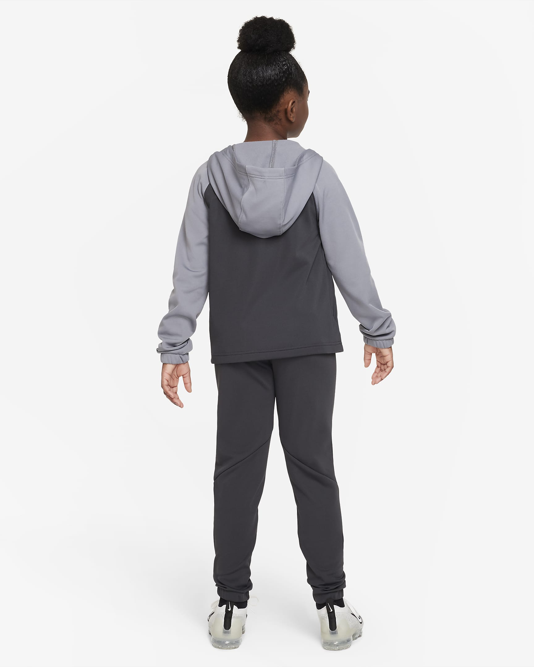 Nike Sportswear Older Kids' Tracksuit - Smoke Grey/Anthracite/White