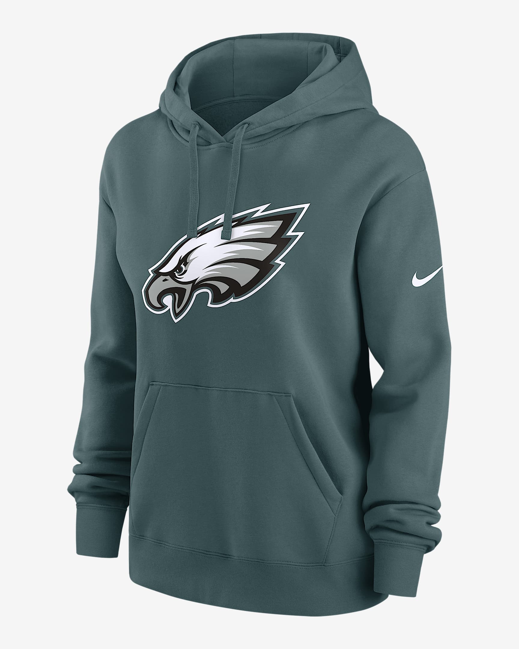 Philadelphia Eagles Club Women's Nike NFL Pullover Hoodie - Green