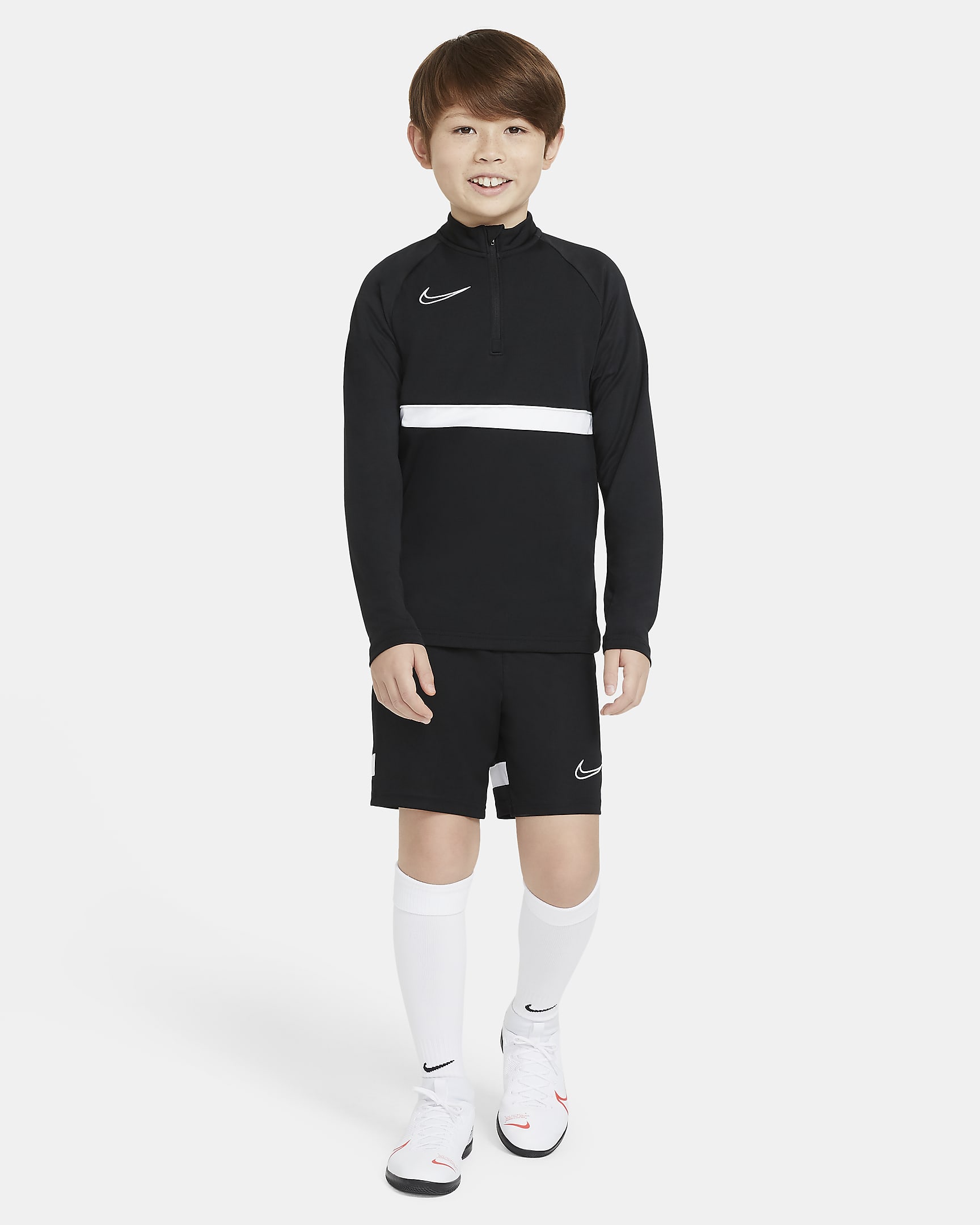 Nike Dri-FIT Academy Big Kids' Soccer Drill Top. Nike.com