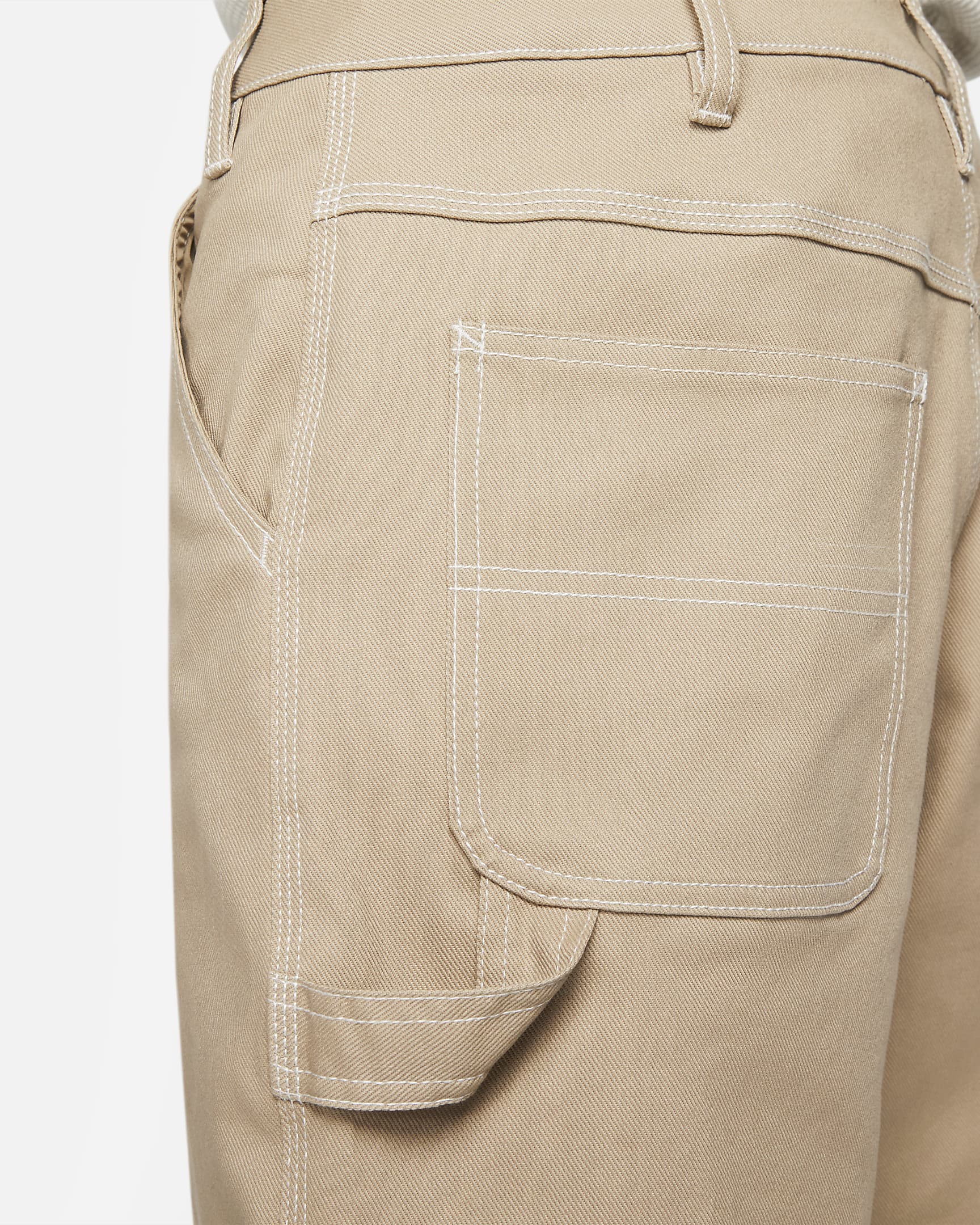 Nike Life Men's Carpenter Trousers - Khaki/Khaki