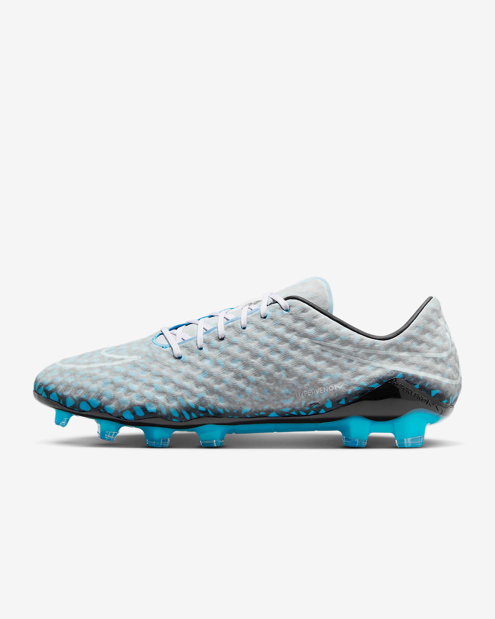 Nike Hypervenom Phantom RGN SE Firm-Ground Low-Top Football Boot - Black/Blue Fury/Black