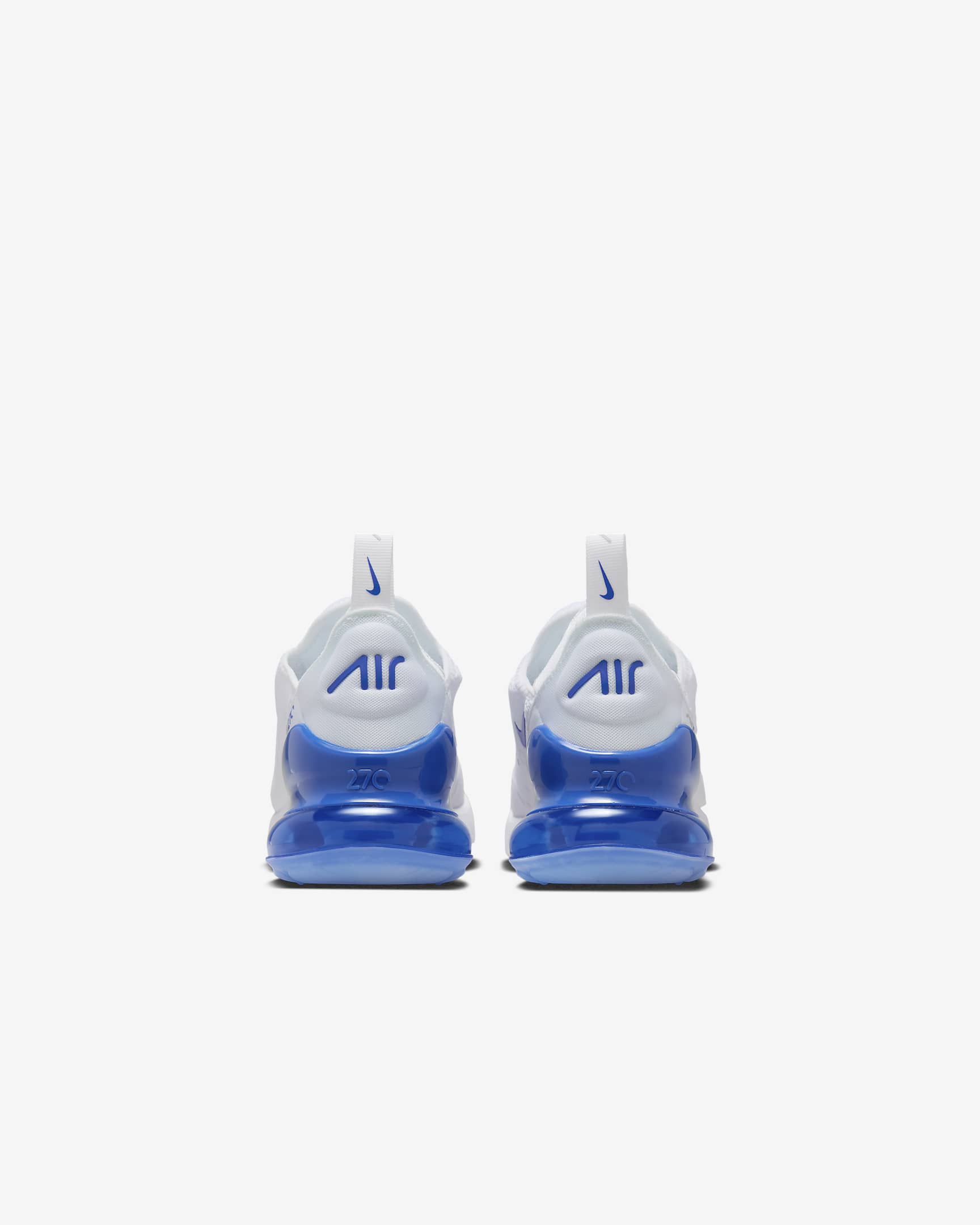 Sko Nike Air Max 270 för ungdom - Vit/Wolf Grey/Vit/Game Royal