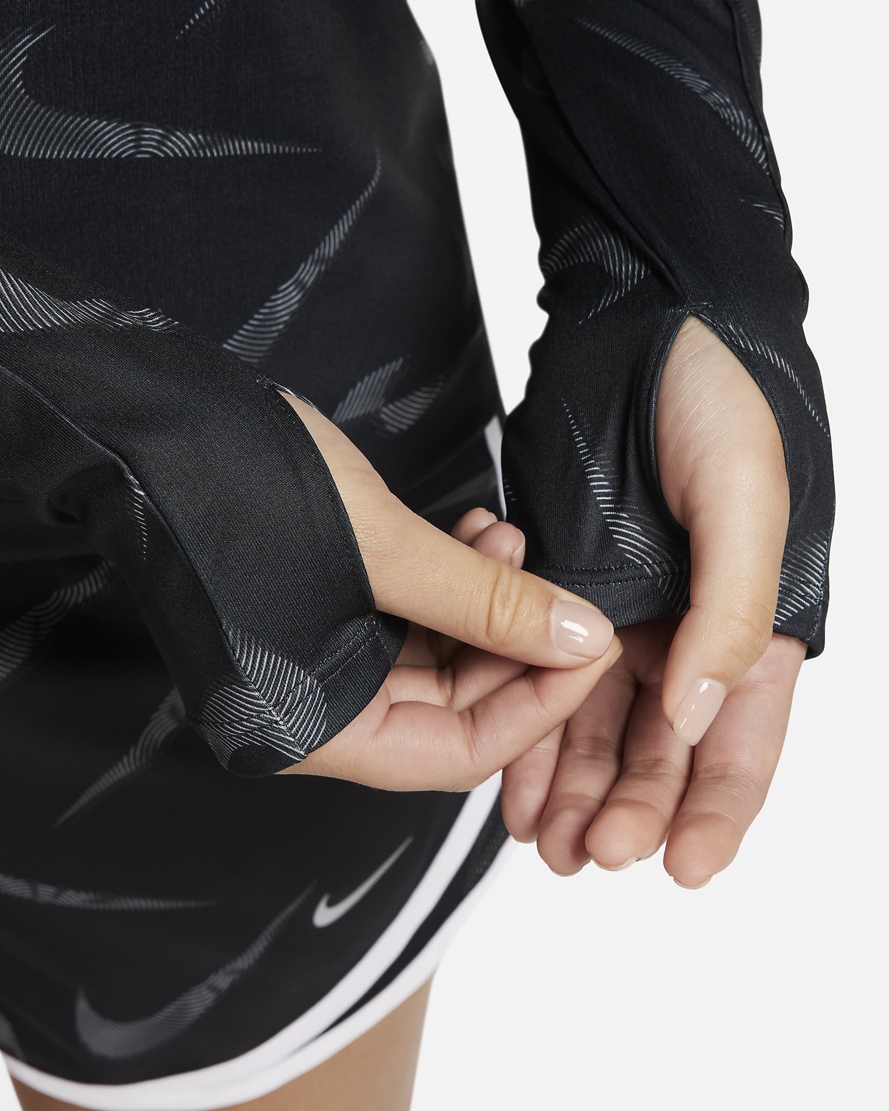 nike women's hooded running shirts & tops