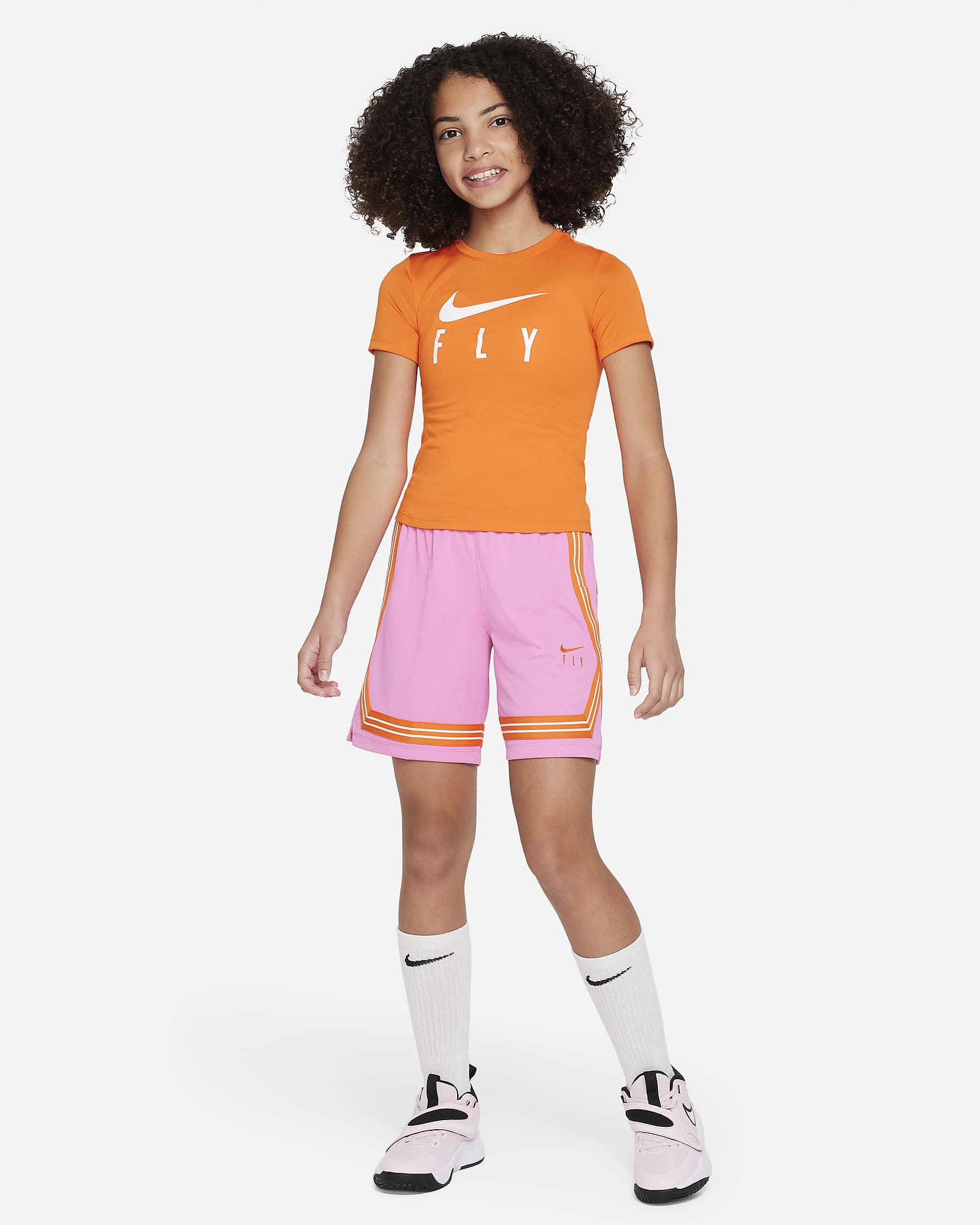 Nike Fly Crossover Older Kids' (Girls') Basketball Shorts. Nike IN
